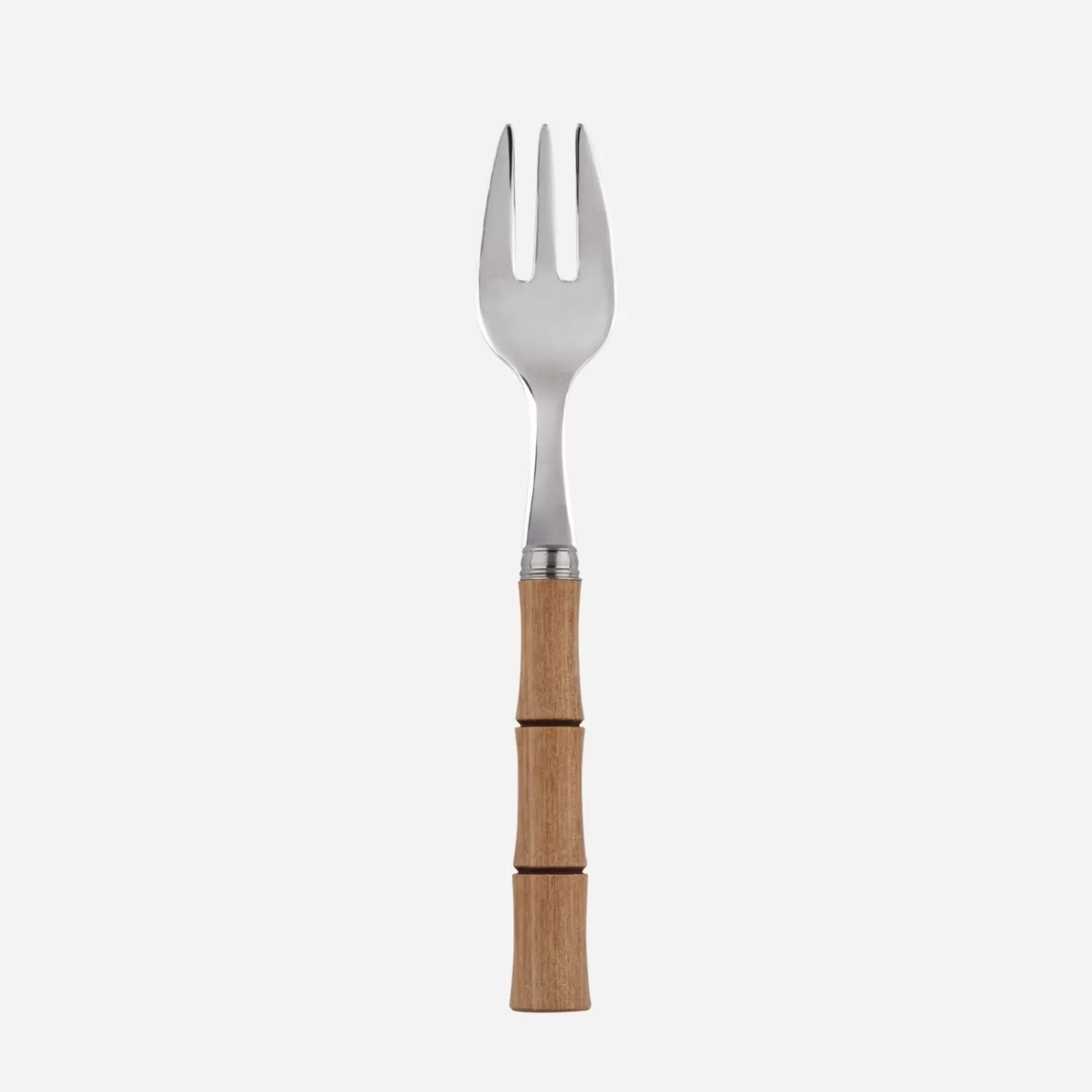 Sabre Paris Oyster Fork>Bamboo, Light press wood