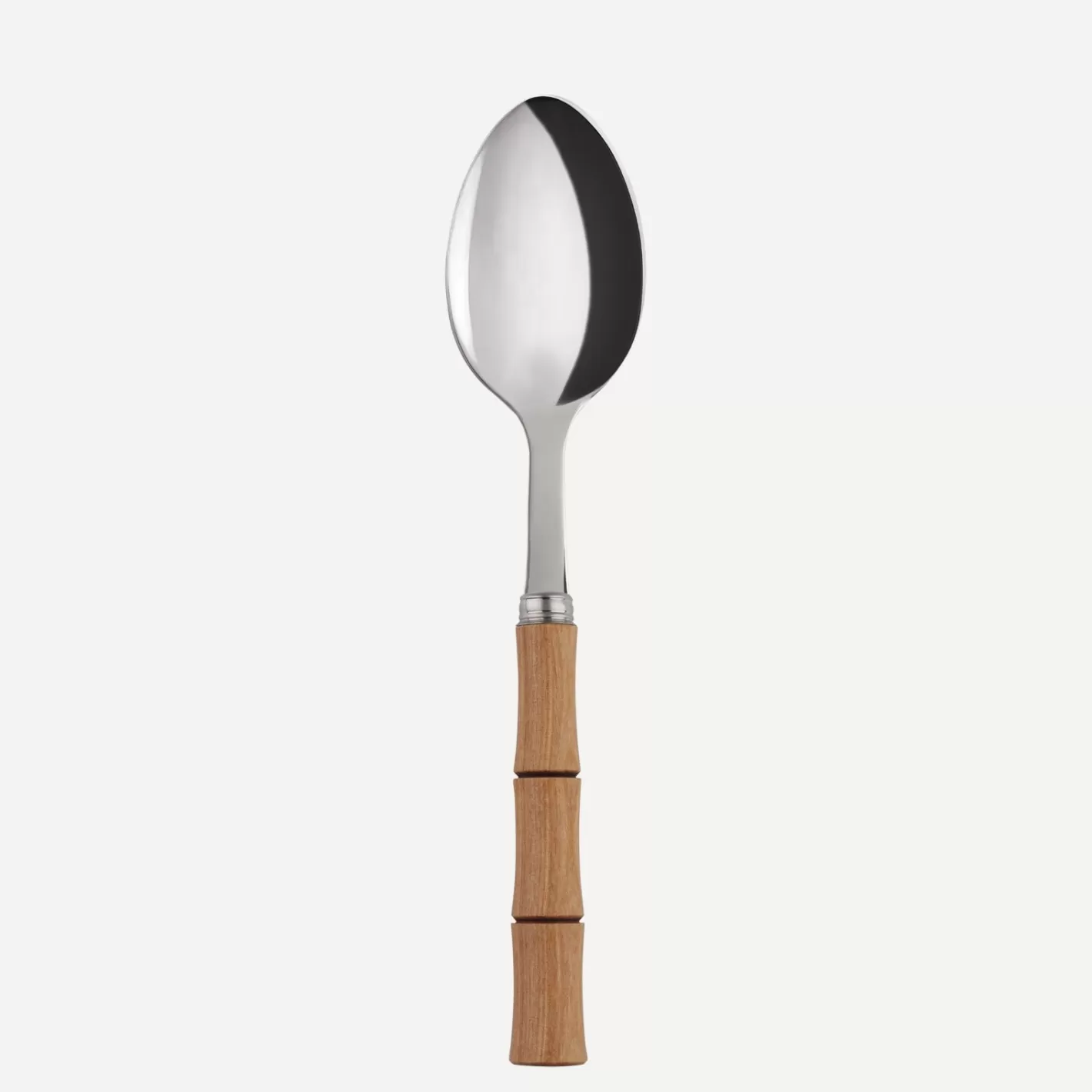 Sabre Paris Dessert Spoon>Bamboo, Light press wood