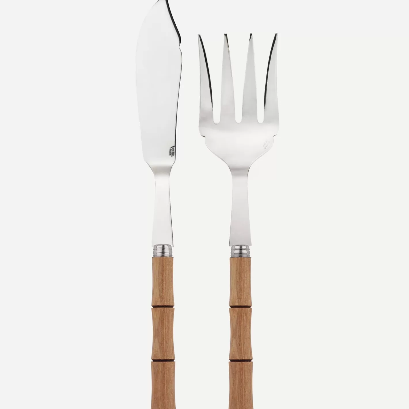 Sabre Paris Fish Serving Set>Bamboo, Light press wood