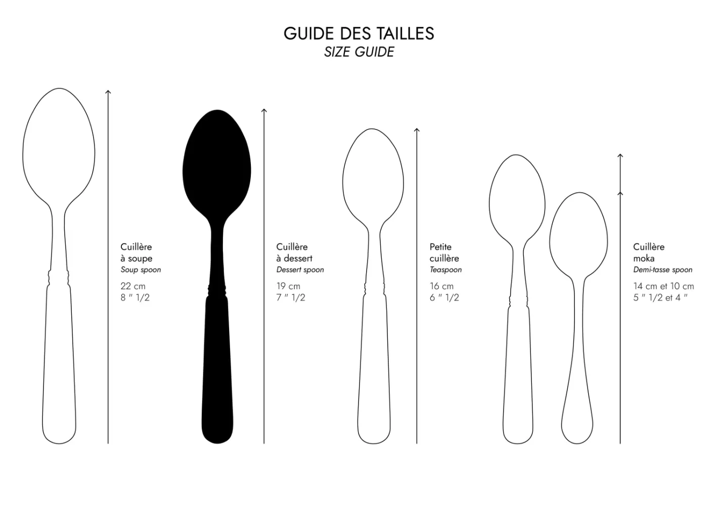 Sabre Paris Dessert Spoon>Bamboo, Light press wood