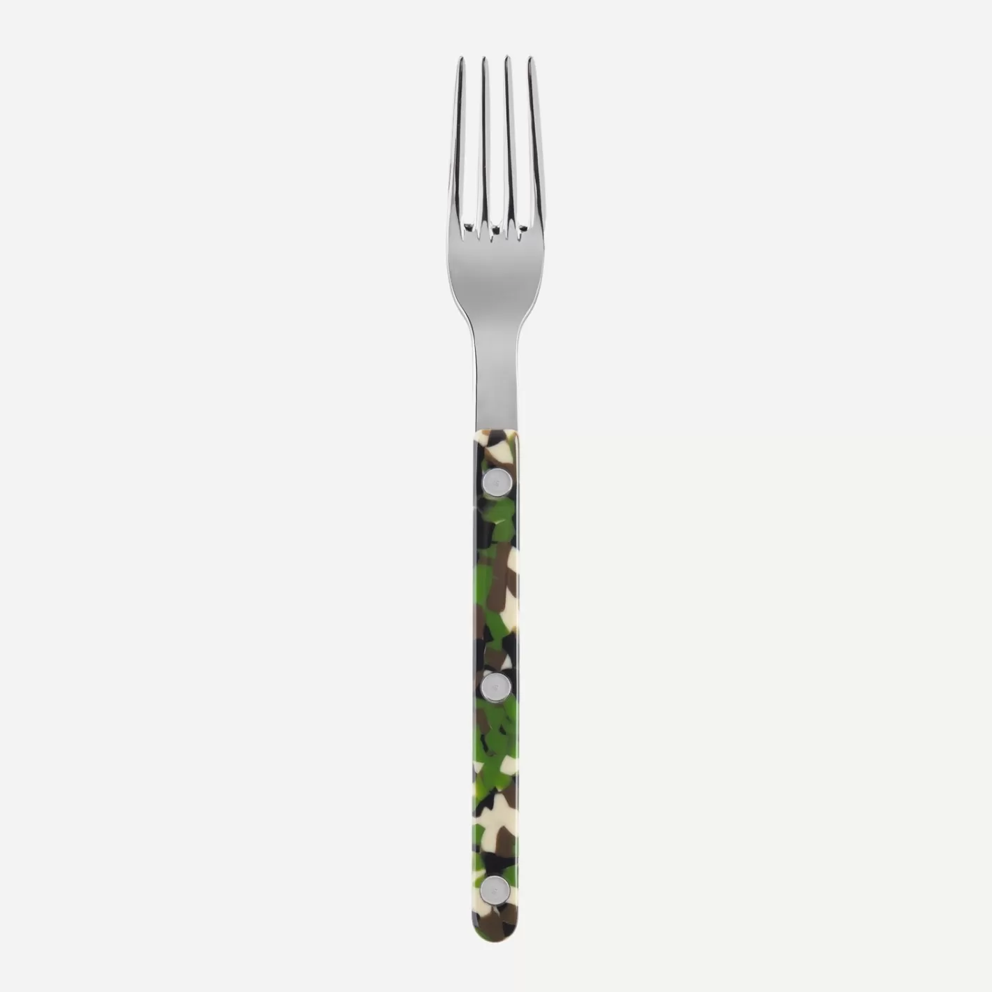 Sabre Paris Salad Fork>Bistrot Camouflage, Green