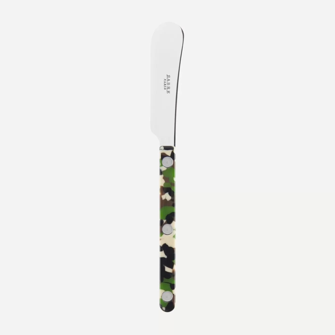 Sabre Paris Butter Spreader>Bistrot Camouflage, Green