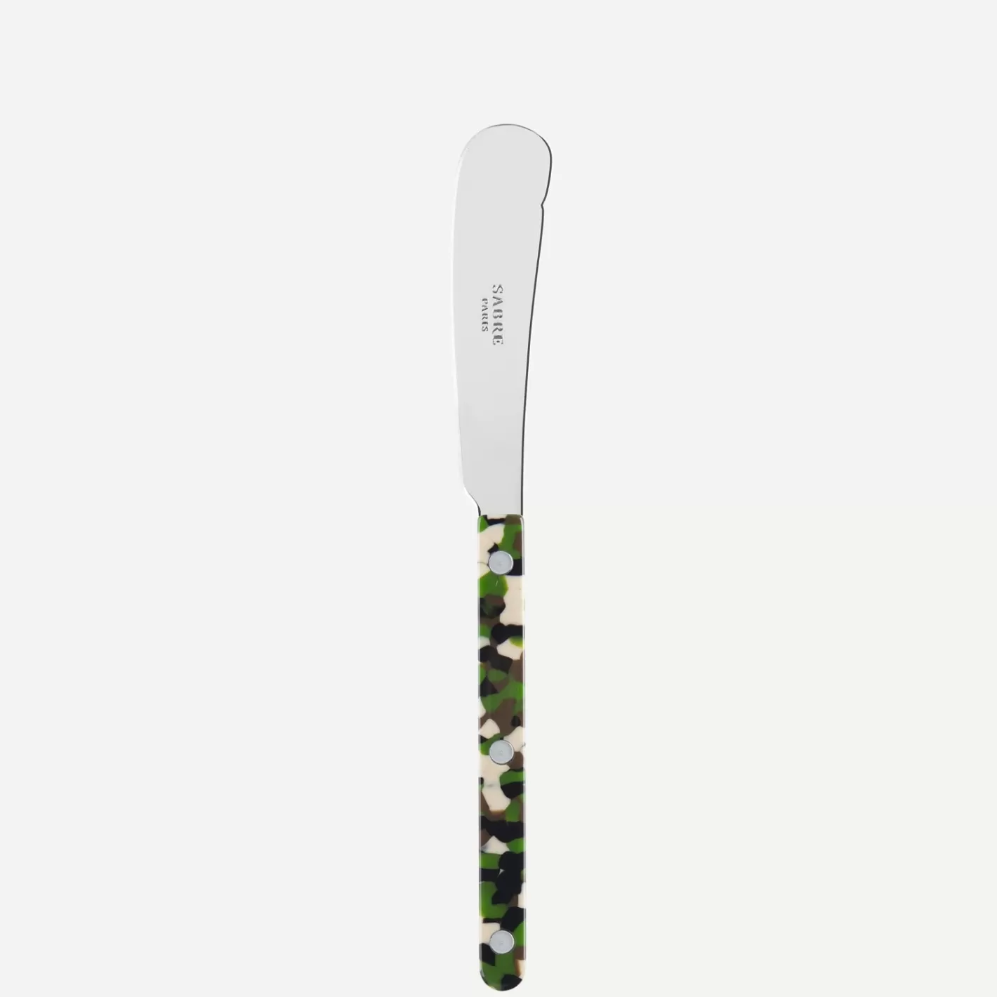 Sabre Paris Butter Knife>Bistrot Camouflage, Green