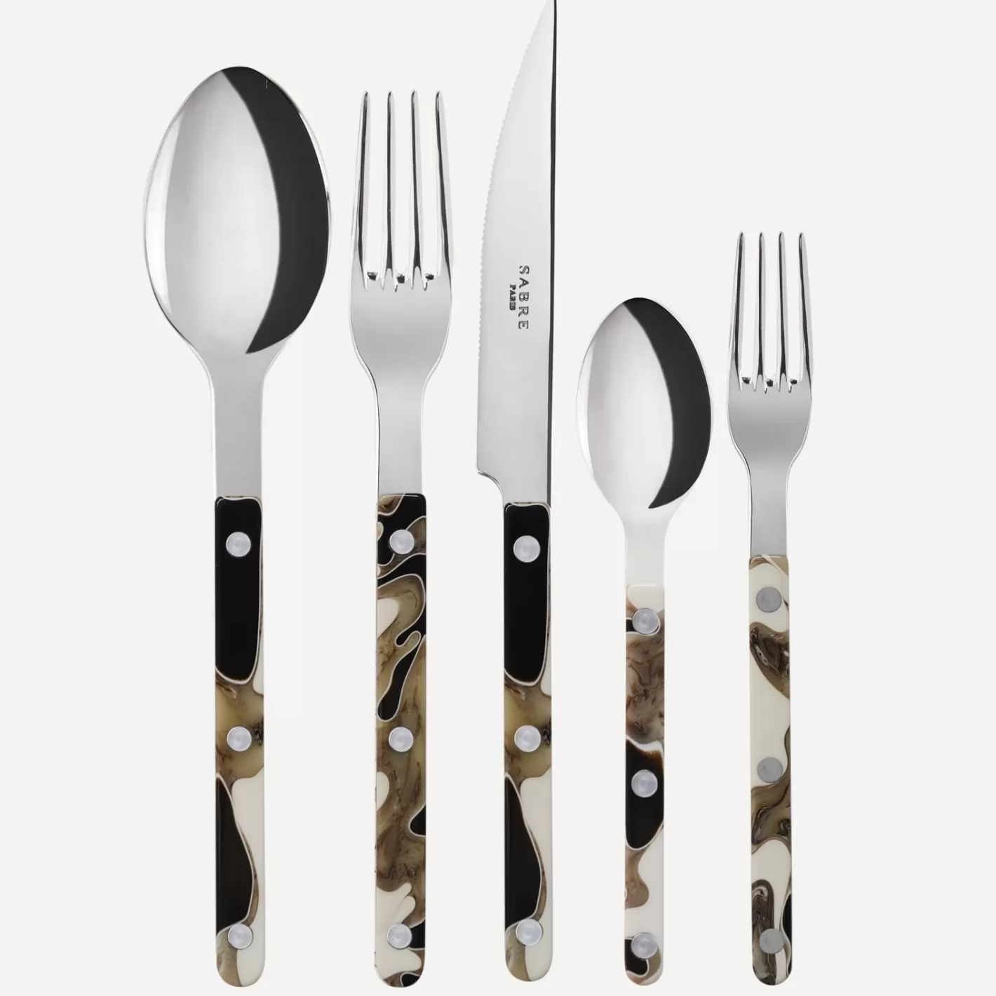 Sabre Paris Set Of 5 Pieces>Bistrot Dune, Black