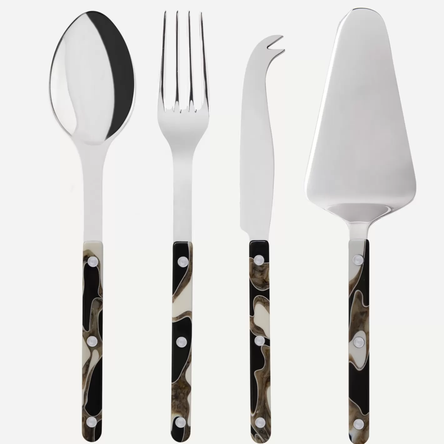 Sabre Paris Set Of 4 Must-Have Serving Pieces>Bistrot Dune, Black