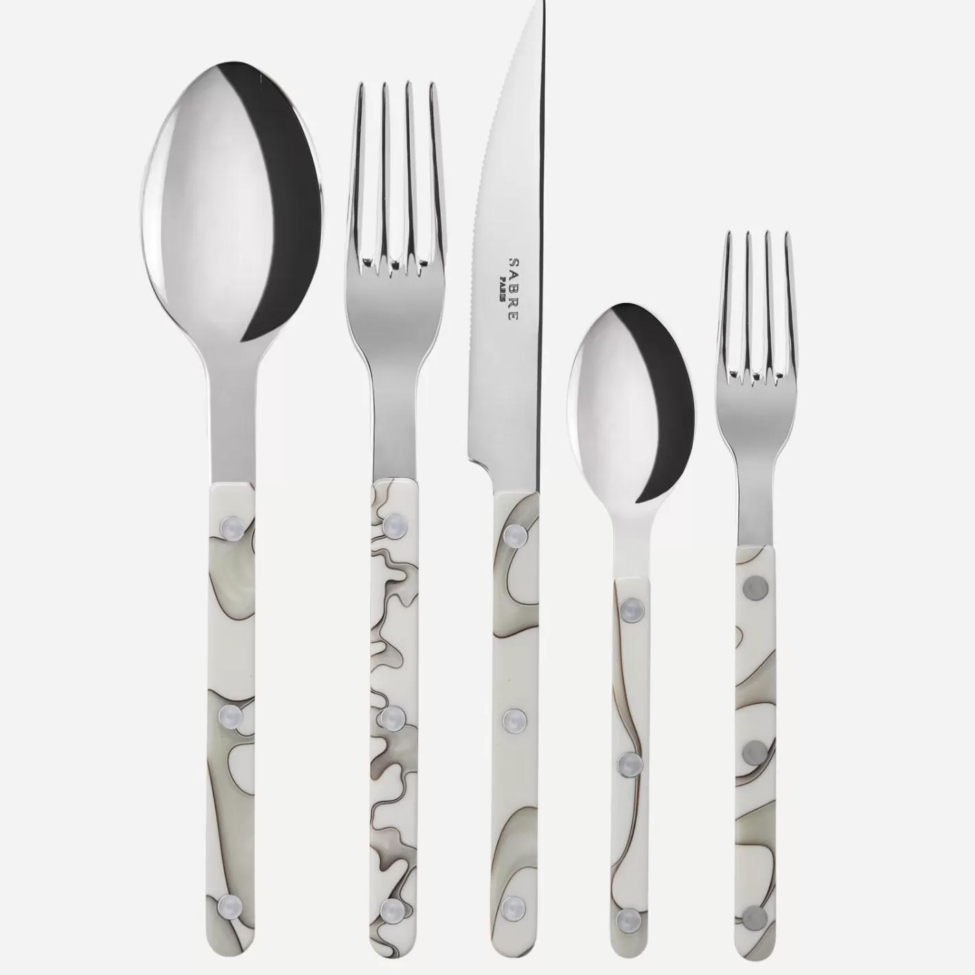 Sabre Paris Set Of 5 Pieces>Bistrot Dune, Ivory