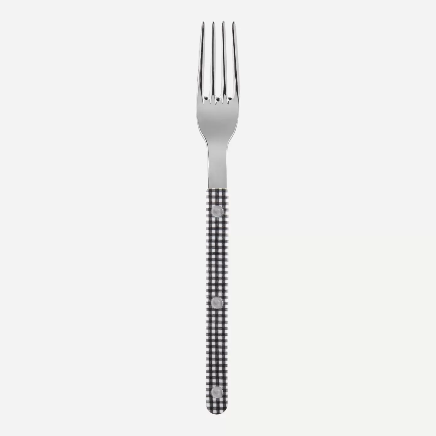 Sabre Paris Dinner Fork>Bistrot Gingham, Black