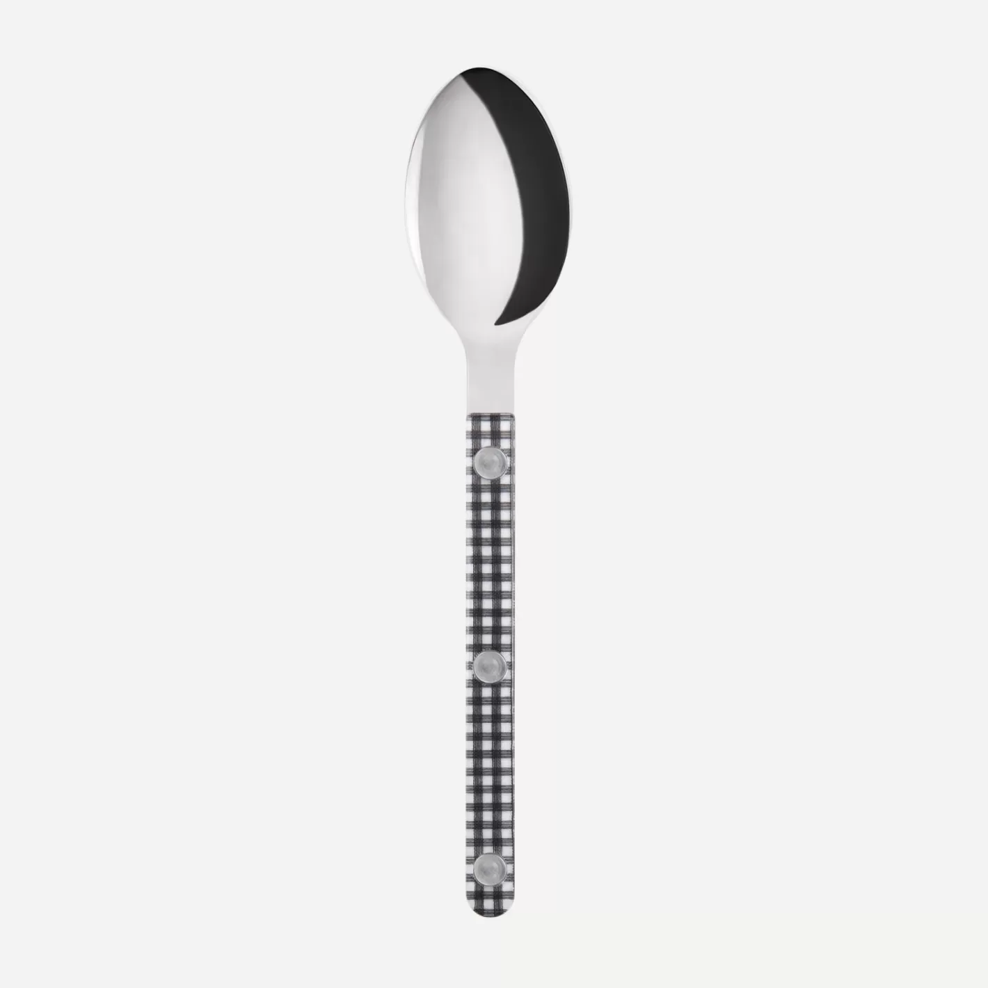 Sabre Paris Teaspoon>Bistrot Gingham, Black