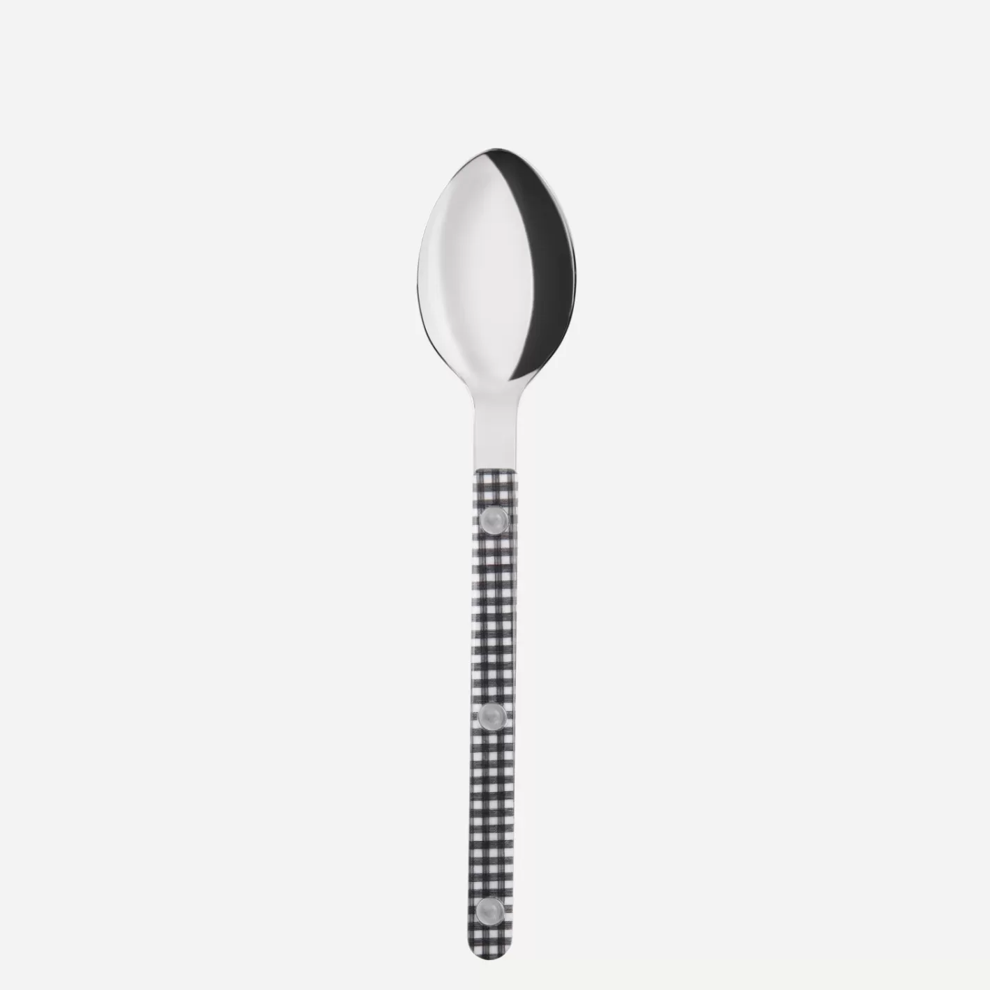 Sabre Paris Dessert Spoon>Bistrot Gingham, Black