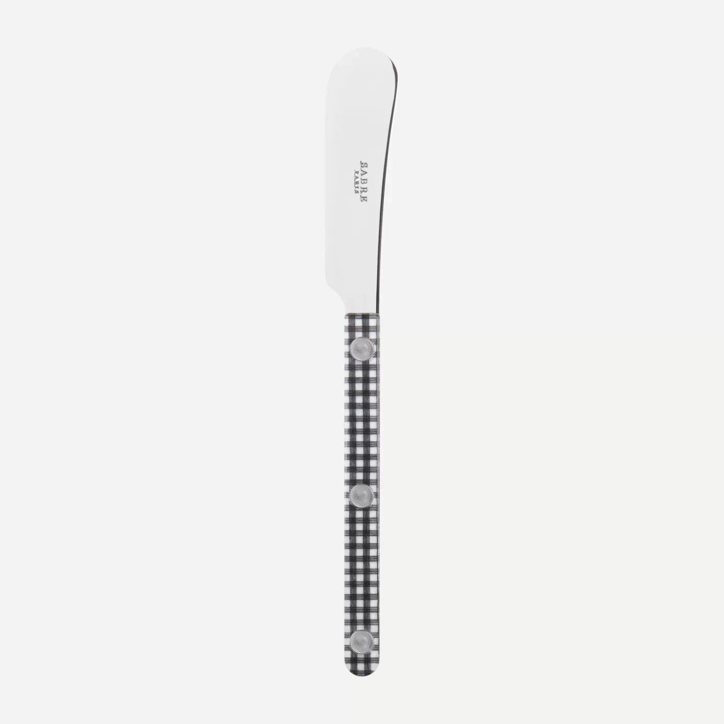 Sabre Paris Butter Spreader>Bistrot Gingham, Black