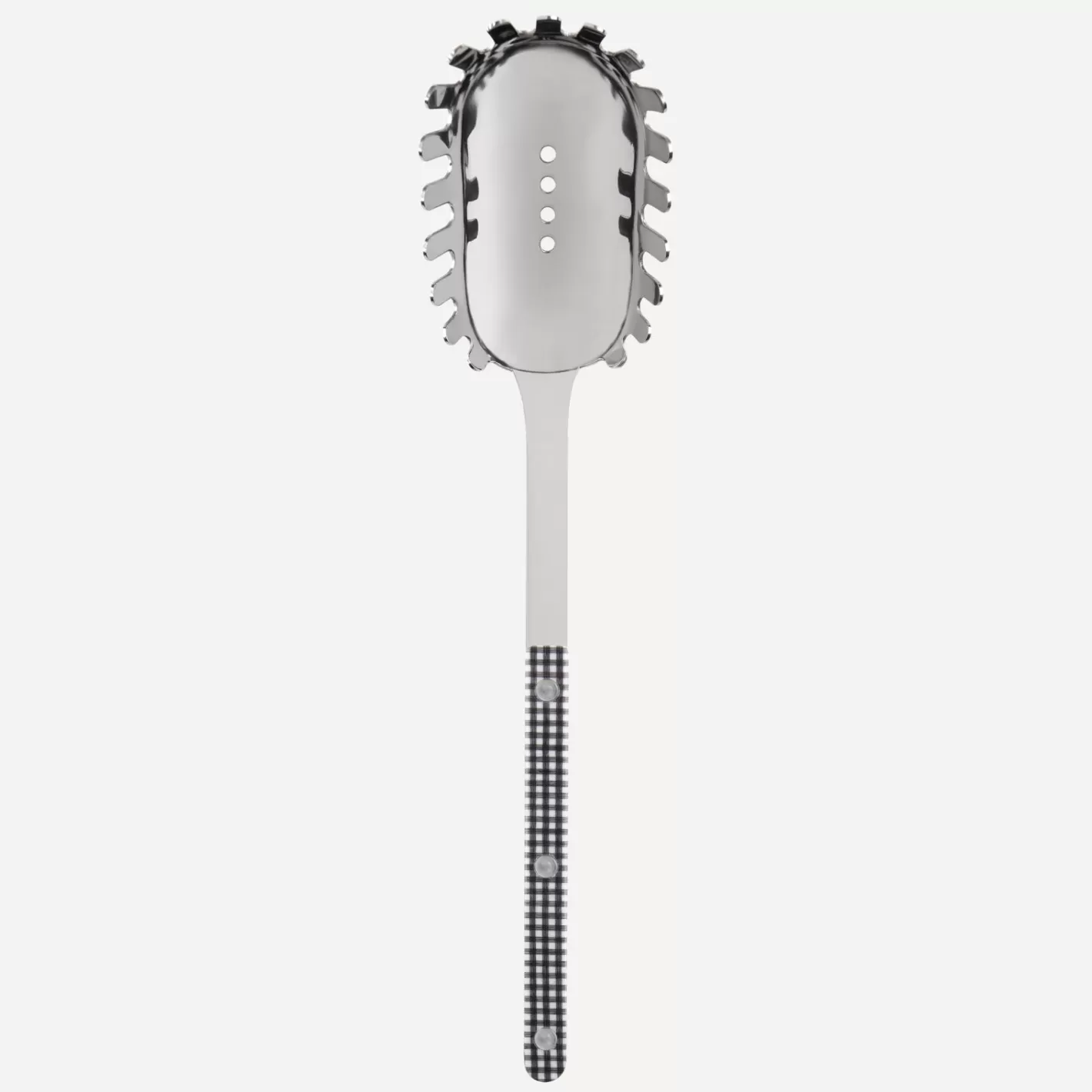 Sabre Paris Spaghetti Spoon>Bistrot Gingham, Black