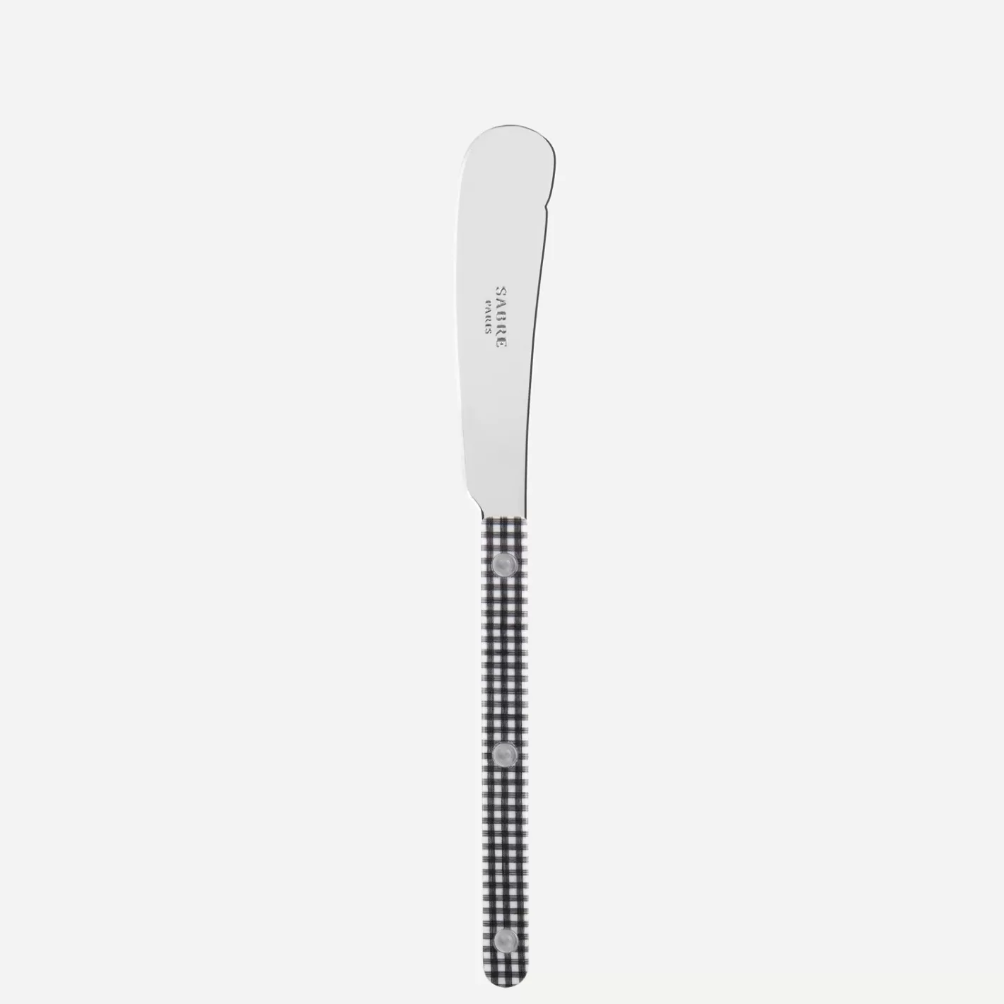 Sabre Paris Butter Knife>Bistrot Gingham, Black