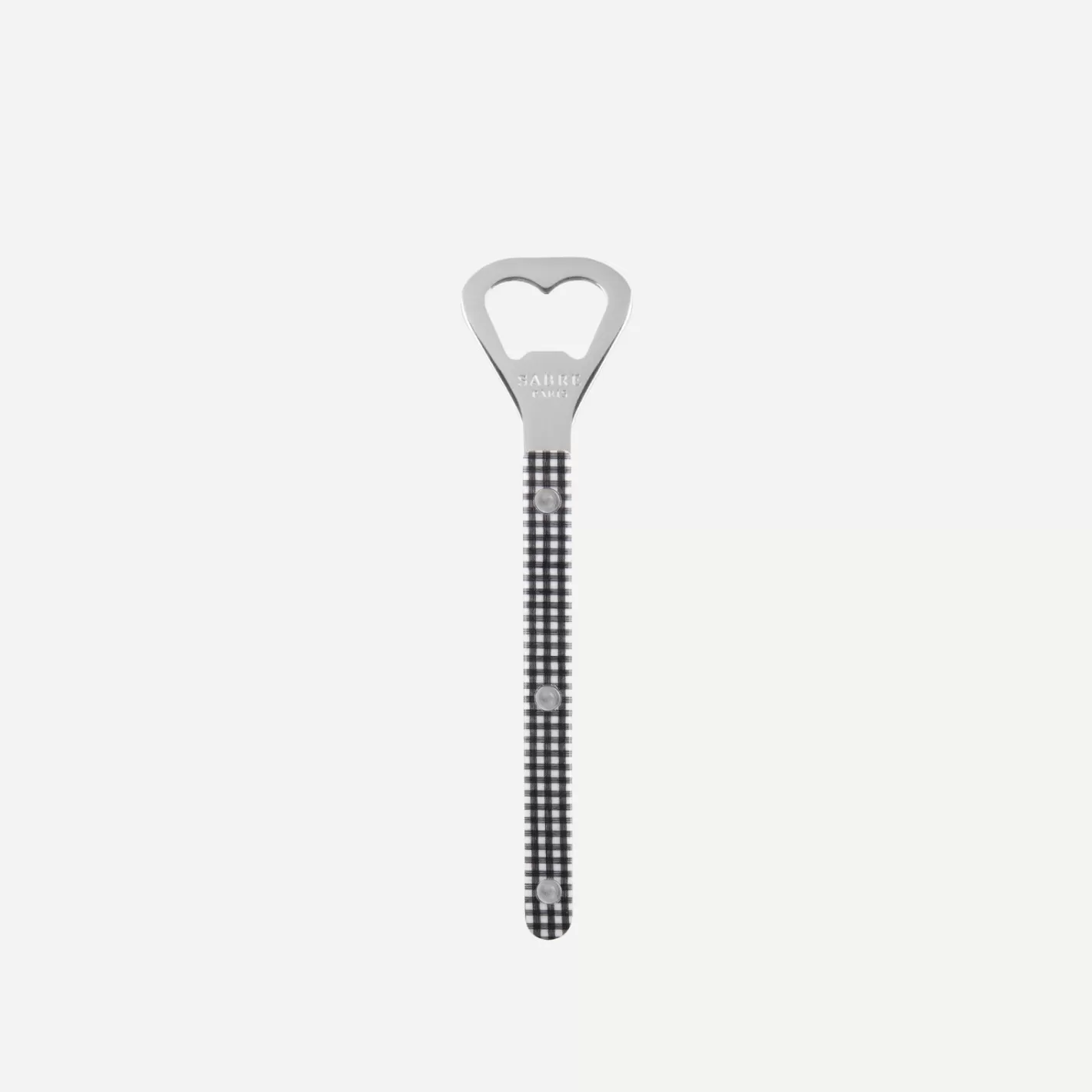 Sabre Paris Bottle Opener>Bistrot Gingham, Black