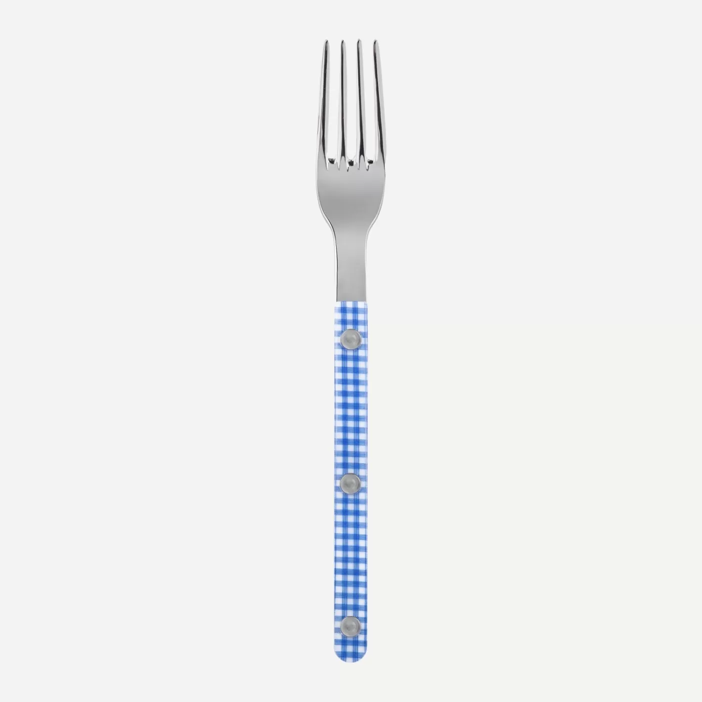 Sabre Paris Salad Fork>Bistrot Gingham, Blue