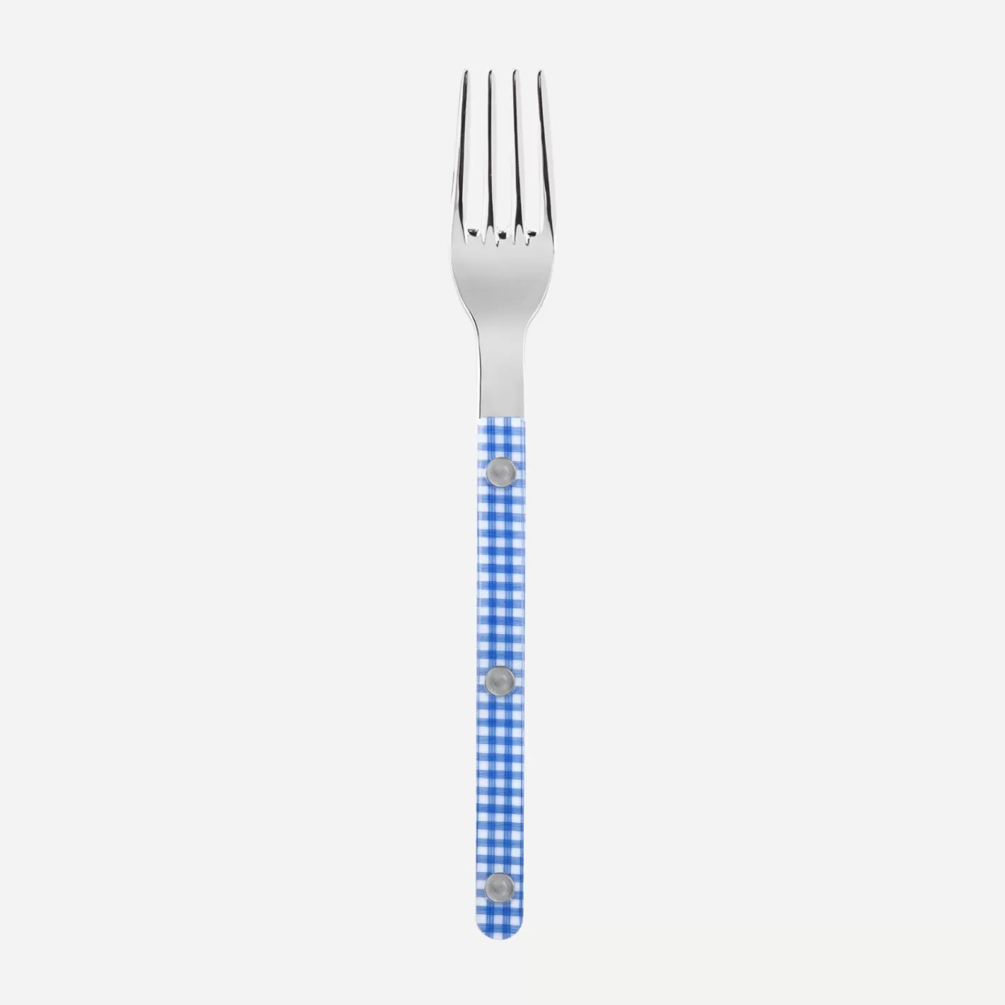 Sabre Paris Small Fork>Bistrot Gingham, Blue