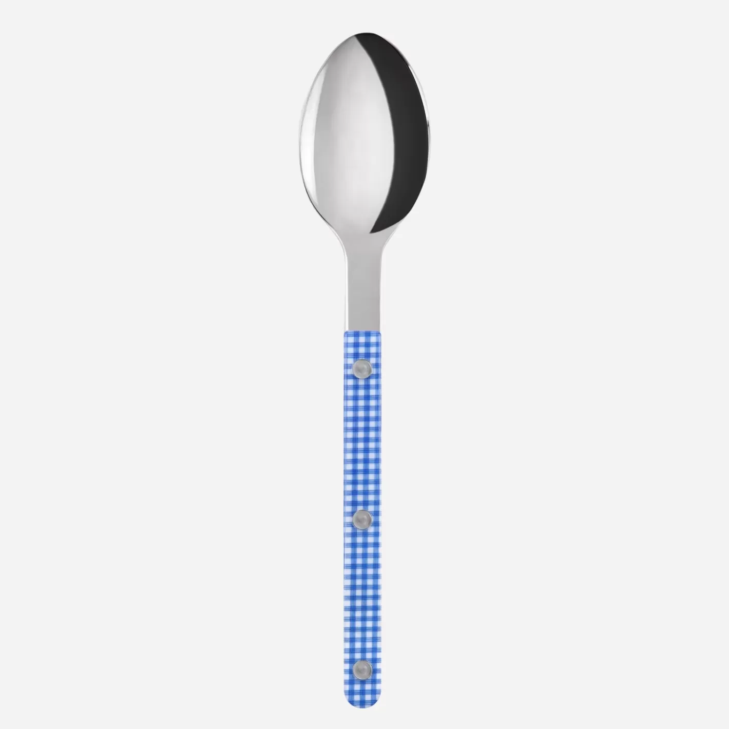 Sabre Paris Soup Spoon>Bistrot Gingham, Blue