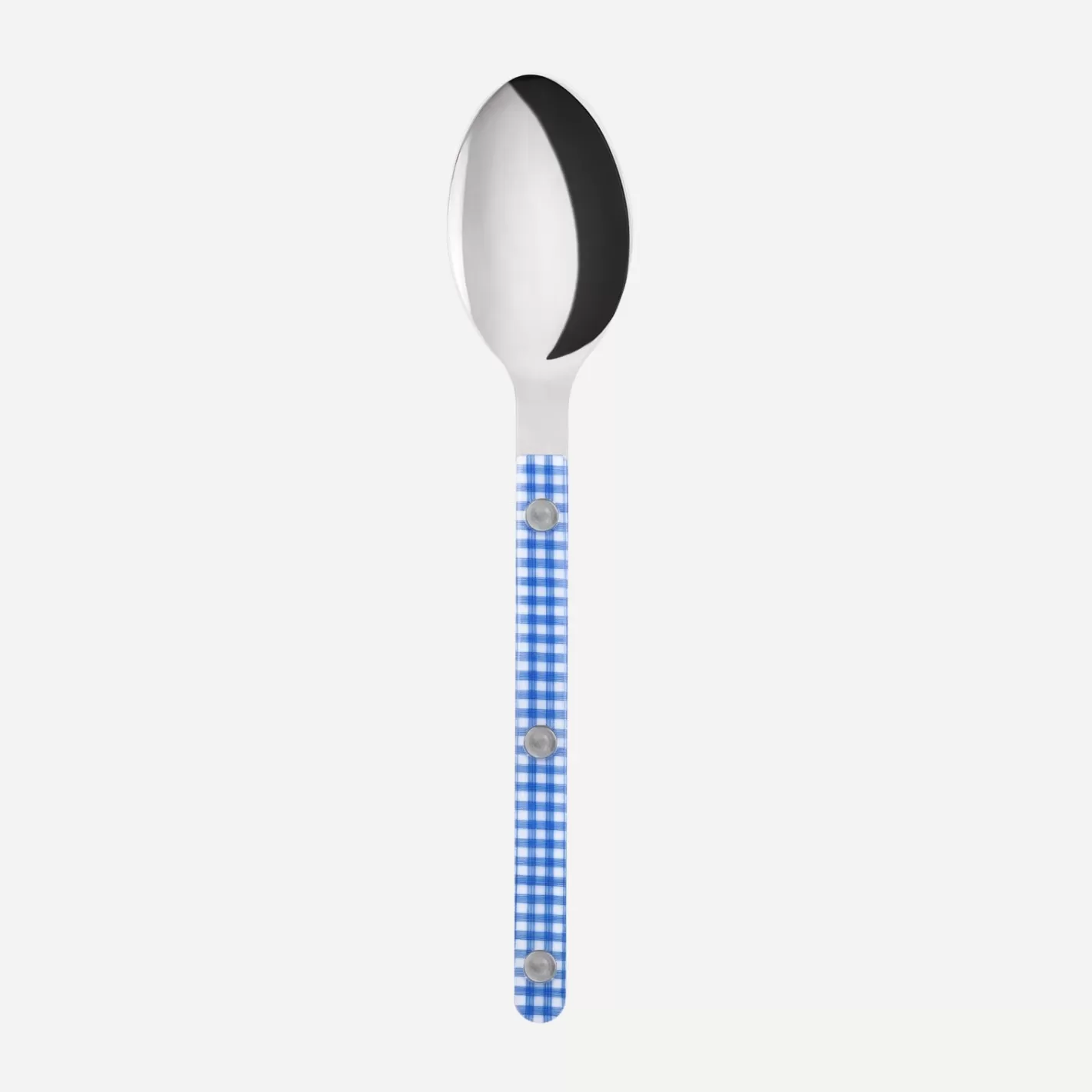 Sabre Paris Teaspoon>Bistrot Gingham, Blue