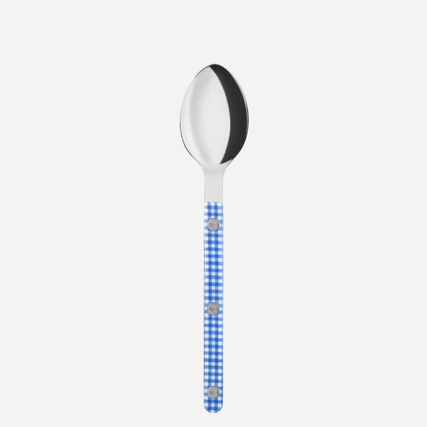 Sabre Paris Dessert Spoon>Bistrot Gingham, Blue