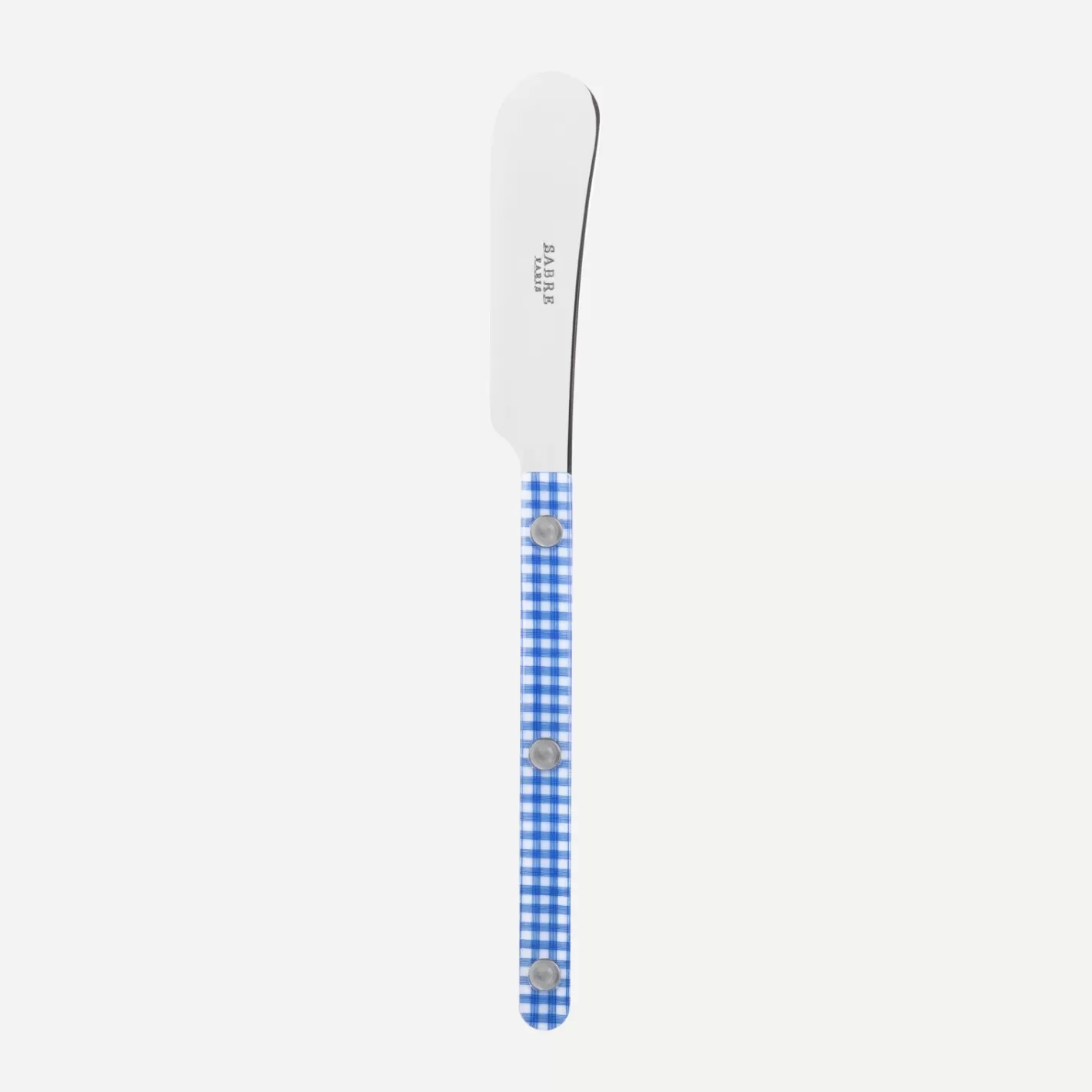 Sabre Paris Butter Spreader>Bistrot Gingham, Blue