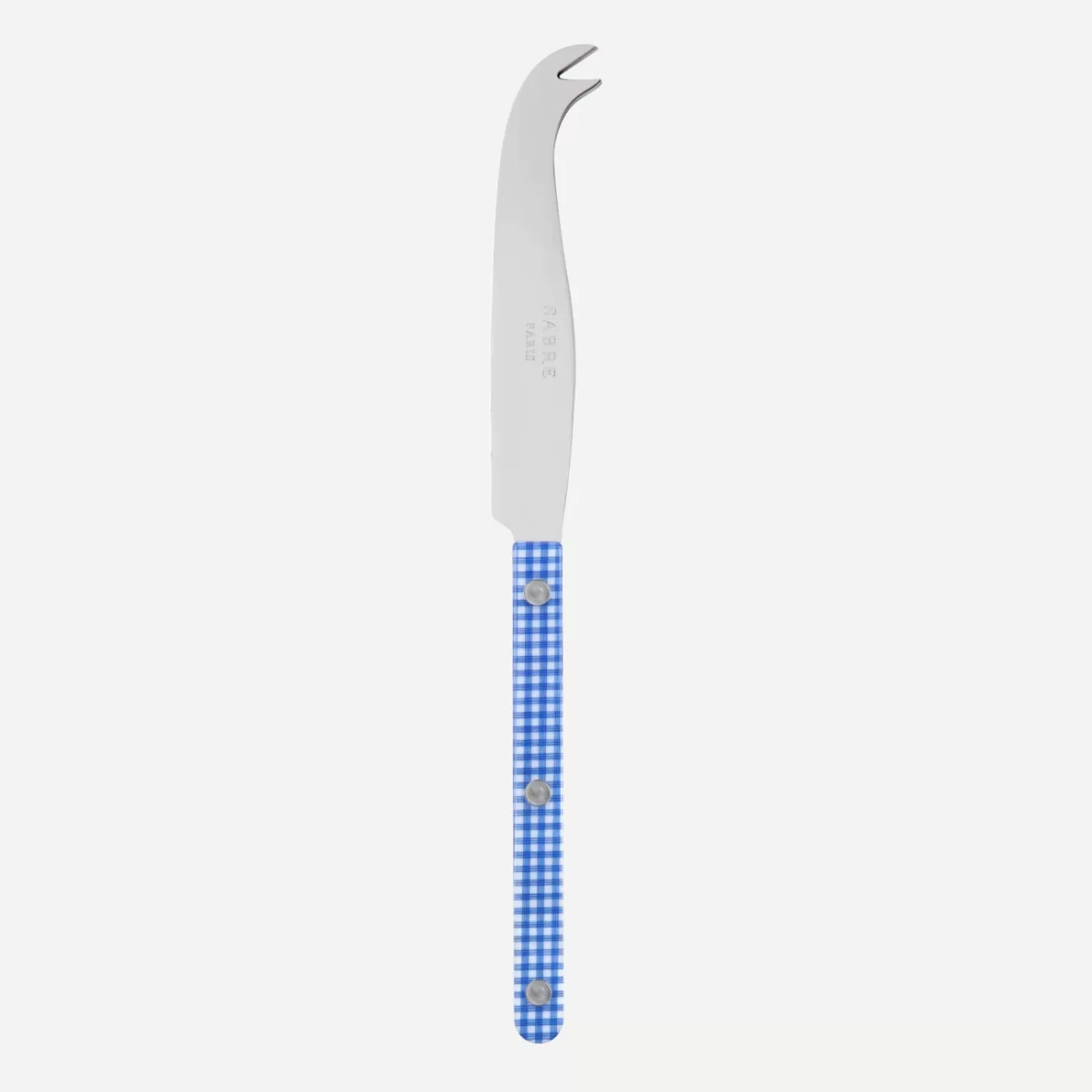 Sabre Paris Cheese Knife>Bistrot Gingham, Blue