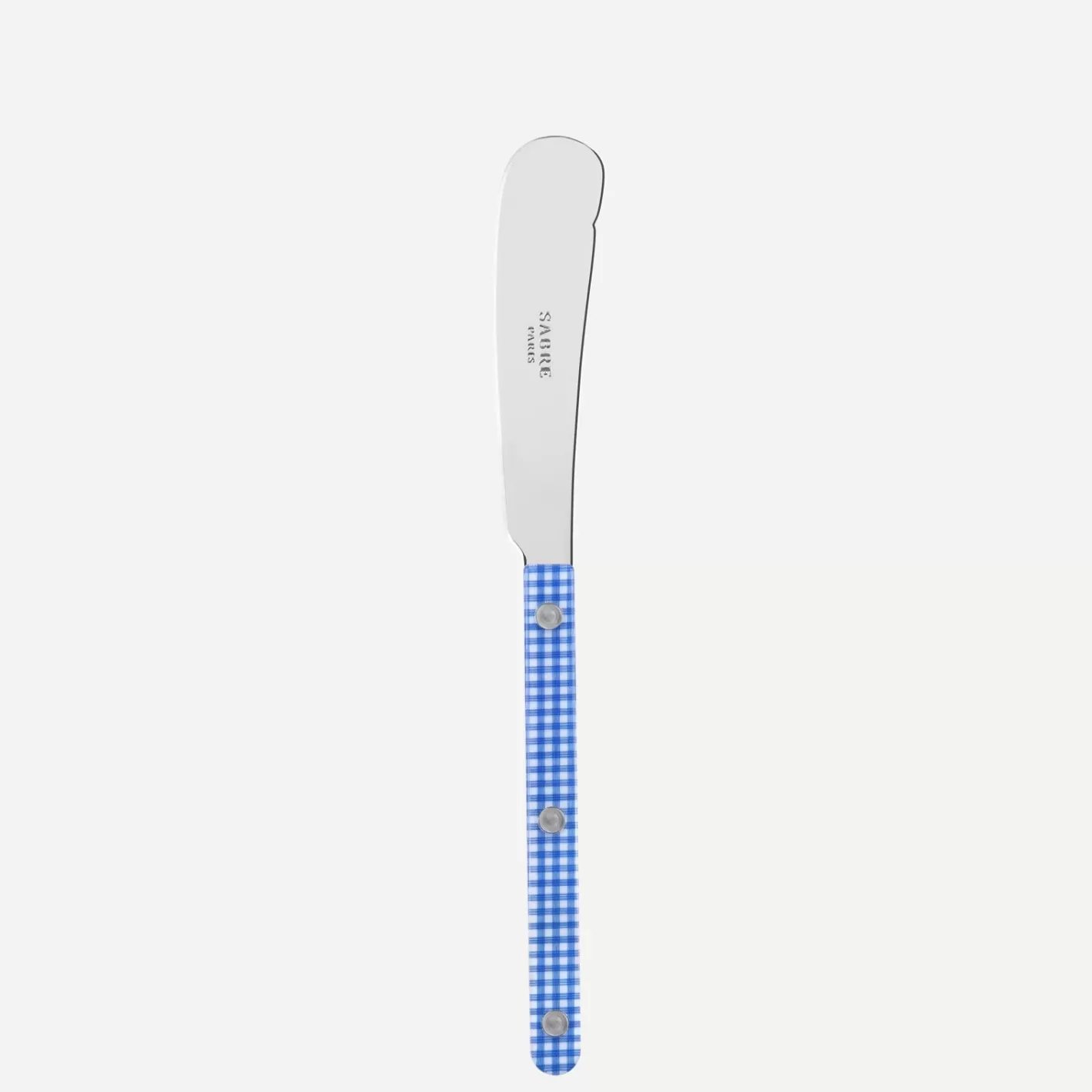 Sabre Paris Butter Knife>Bistrot Gingham, Blue