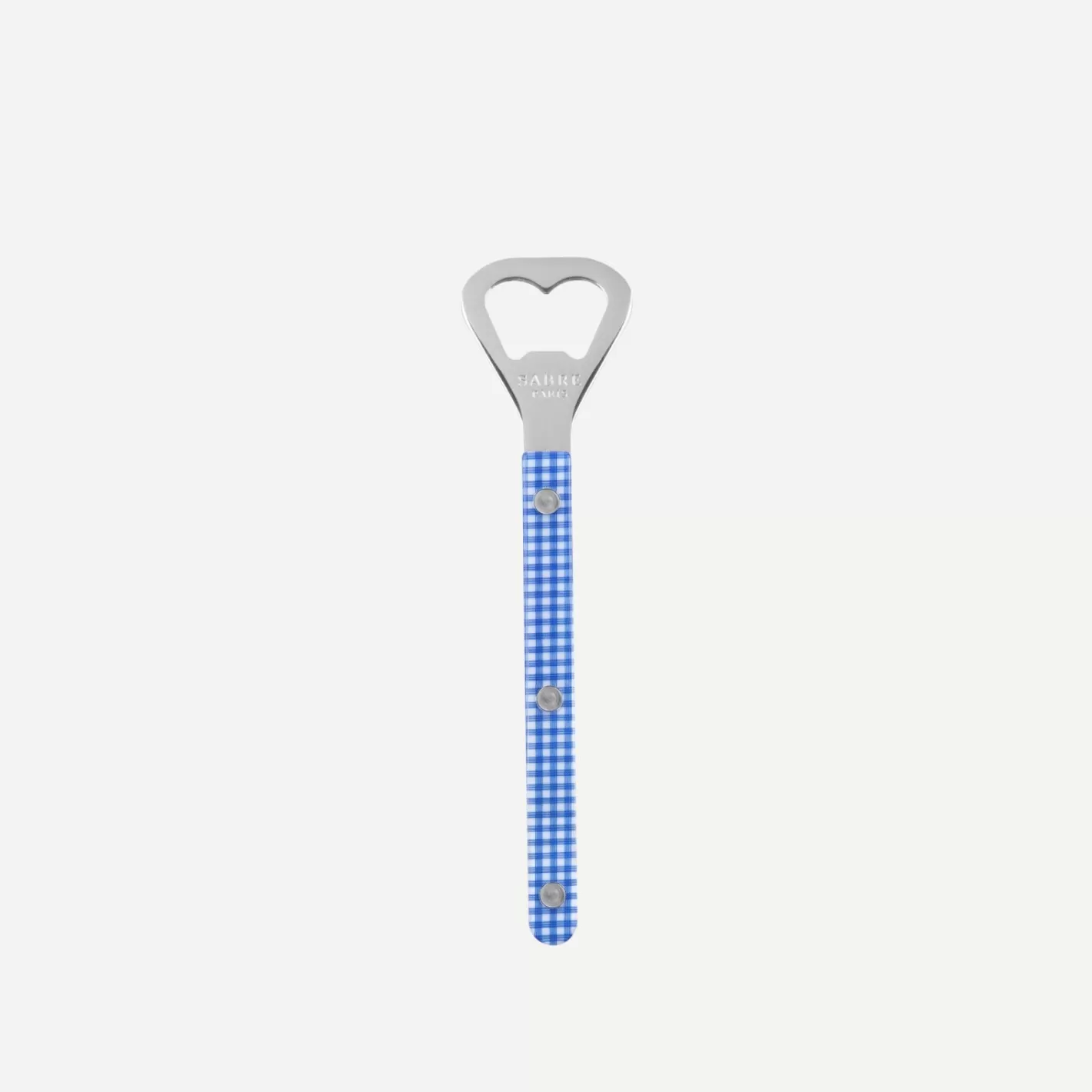 Sabre Paris Bottle Opener>Bistrot Gingham, Blue