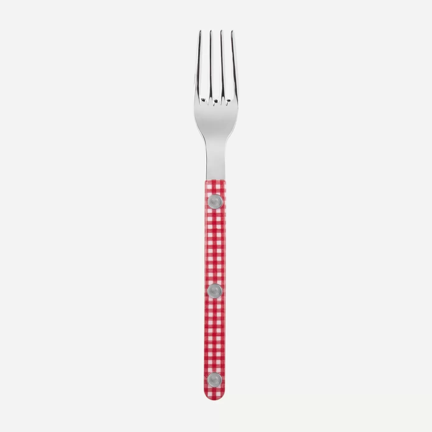 Sabre Paris Small Fork>Bistrot Gingham, Red