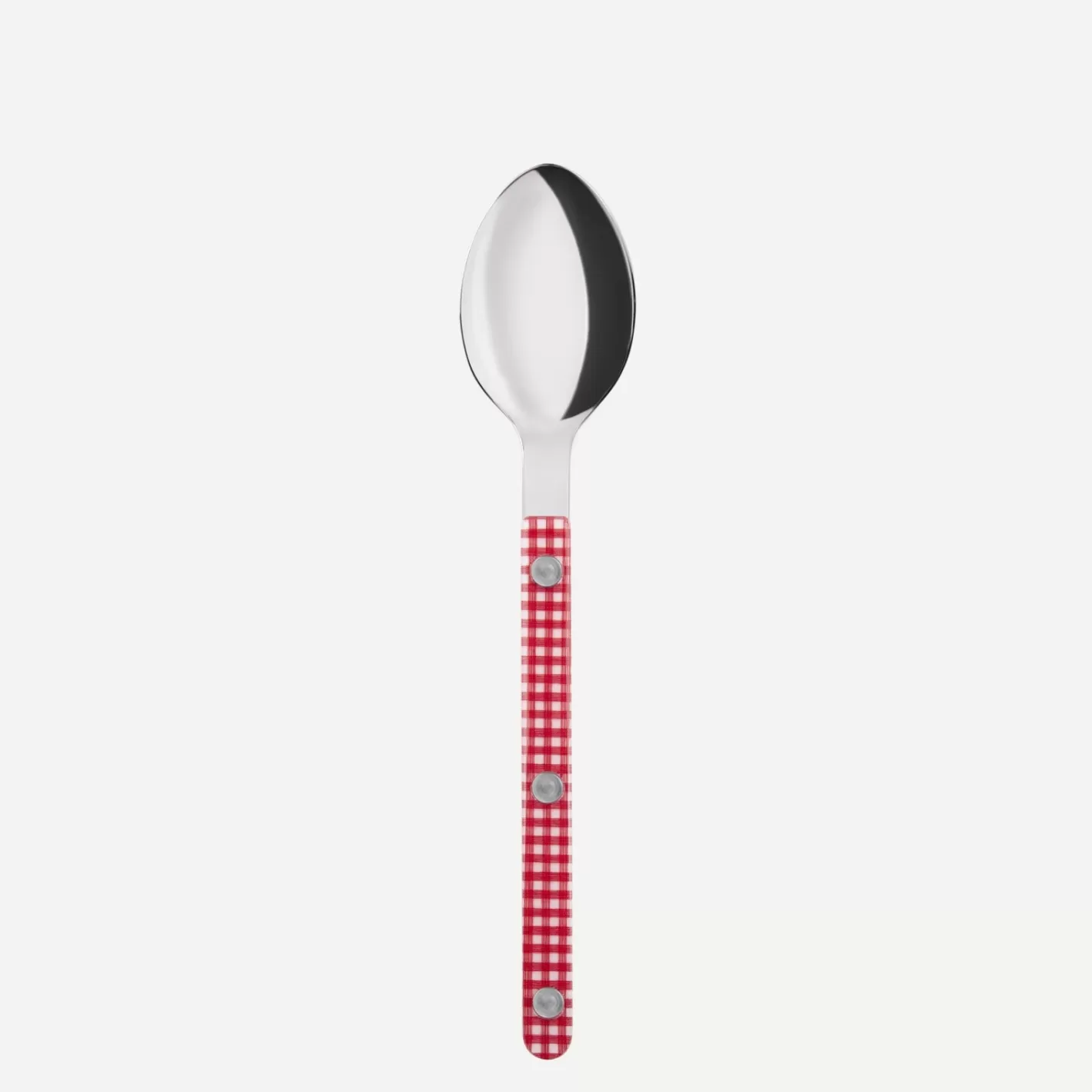 Sabre Paris Dessert Spoon>Bistrot Gingham, Red