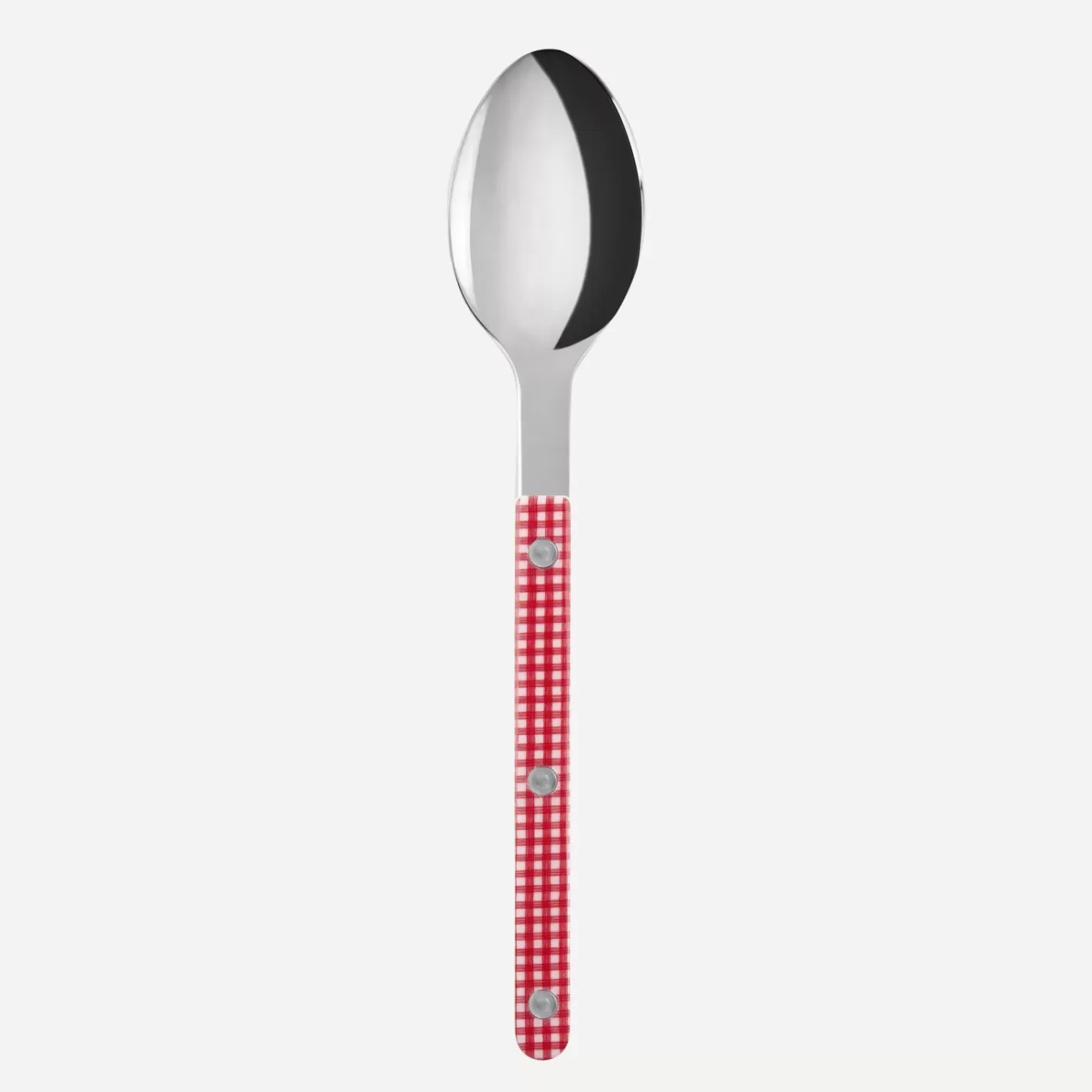 Sabre Paris Soup Spoon>Bistrot Gingham, Red