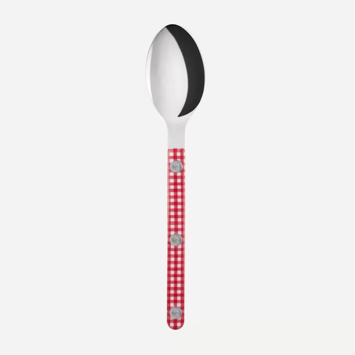 Sabre Paris Teaspoon>Bistrot Gingham, Red