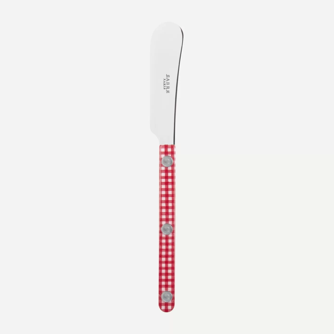 Sabre Paris Butter Spreader>Bistrot Gingham, Red