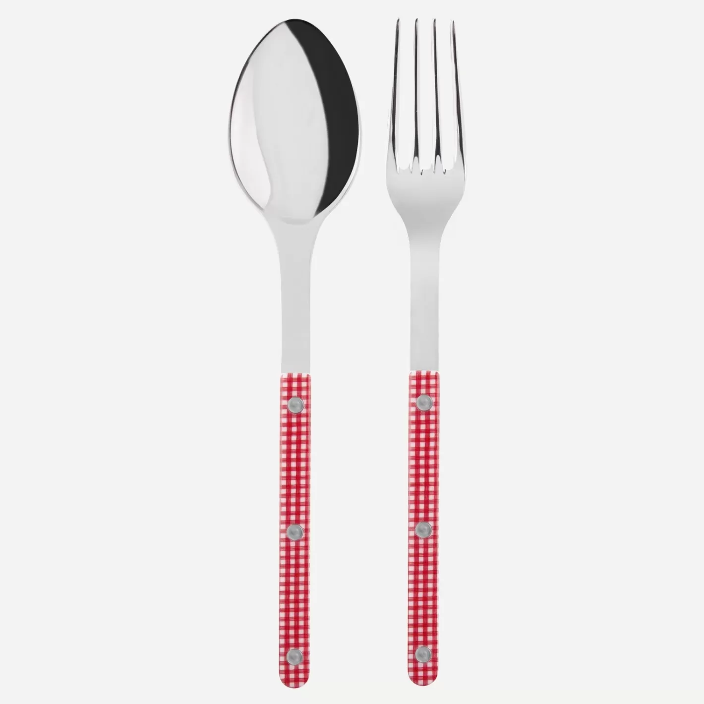 Sabre Paris Serving Set>Bistrot Gingham, Red