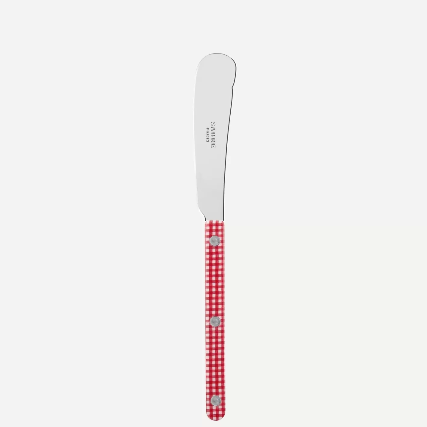 Sabre Paris Butter Knife>Bistrot Gingham, Red