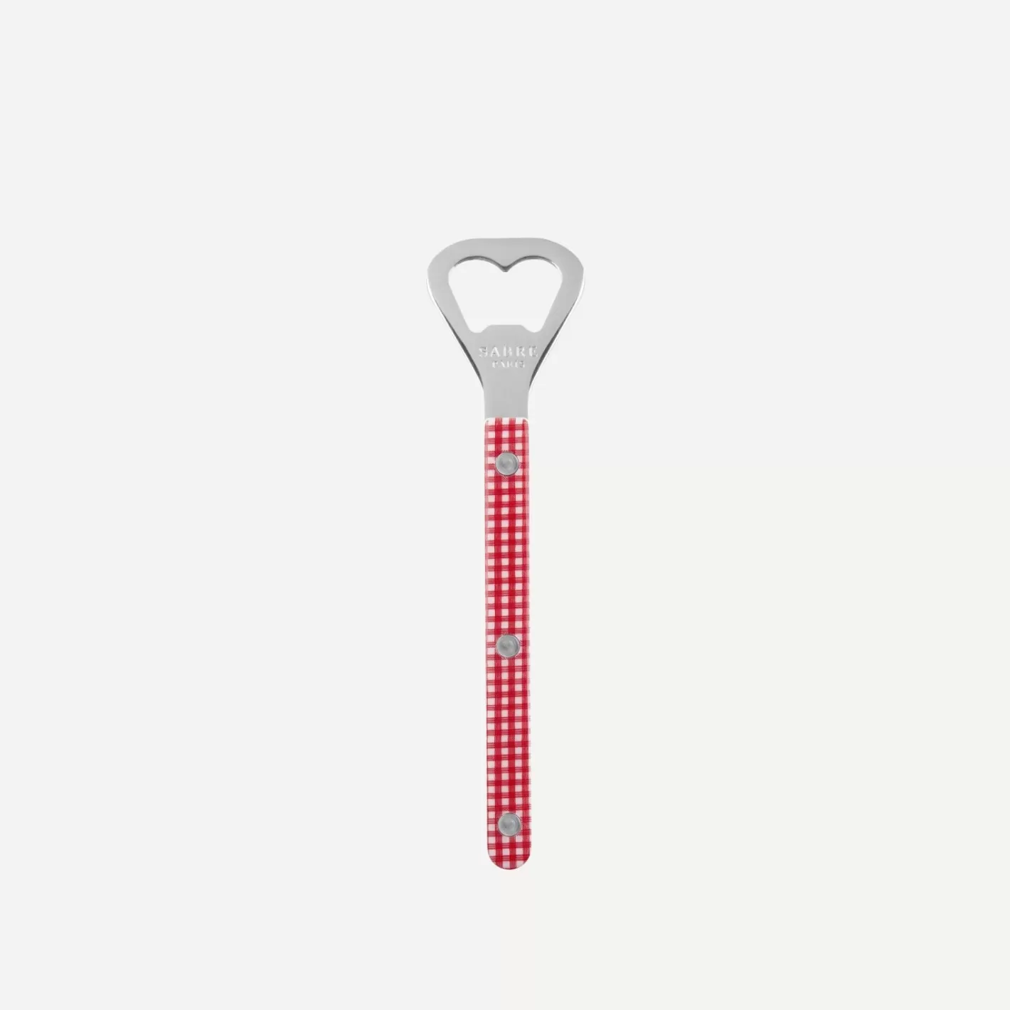 Sabre Paris Bottle Opener>Bistrot Gingham, Red