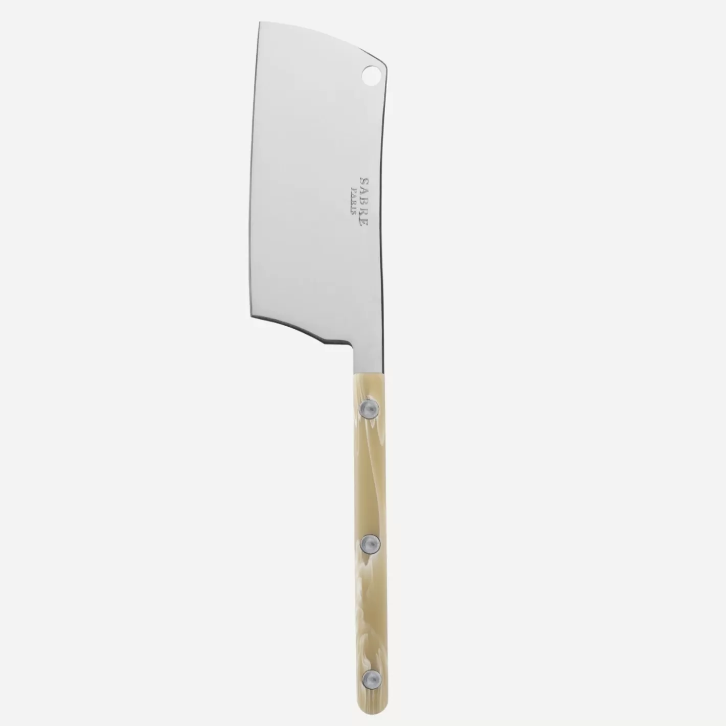 Sabre Paris Cheese Cleaver>Bistrot Horn, Faux Horn