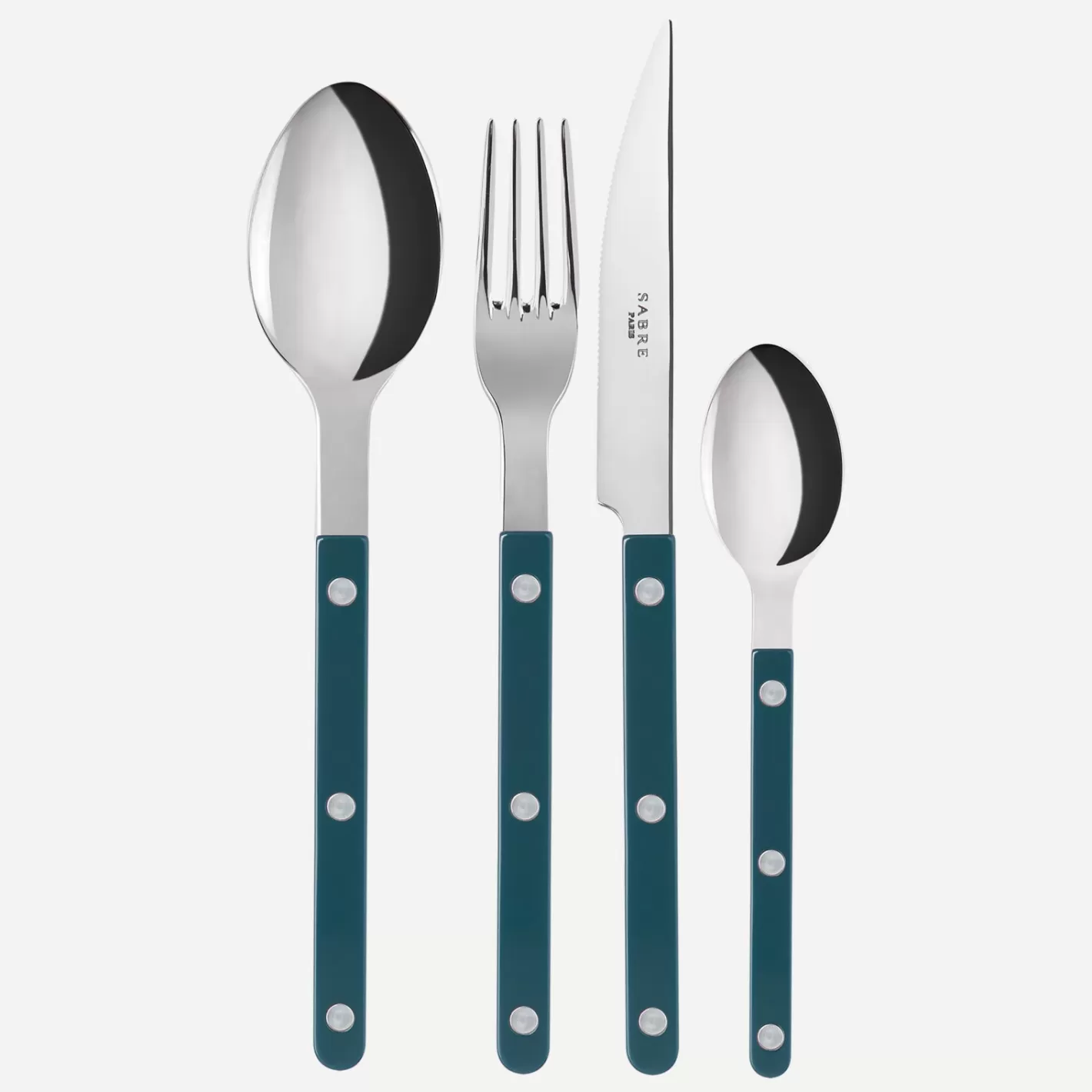 Sabre Paris Set Of 4 Pieces>Bistrot Solid, Aquamarine