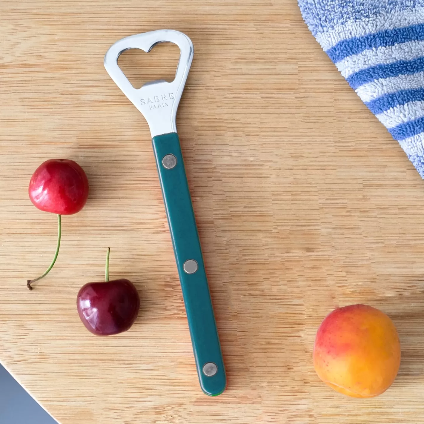 Sabre Paris Bottle Opener>Bistrot Solid, Aquamarine