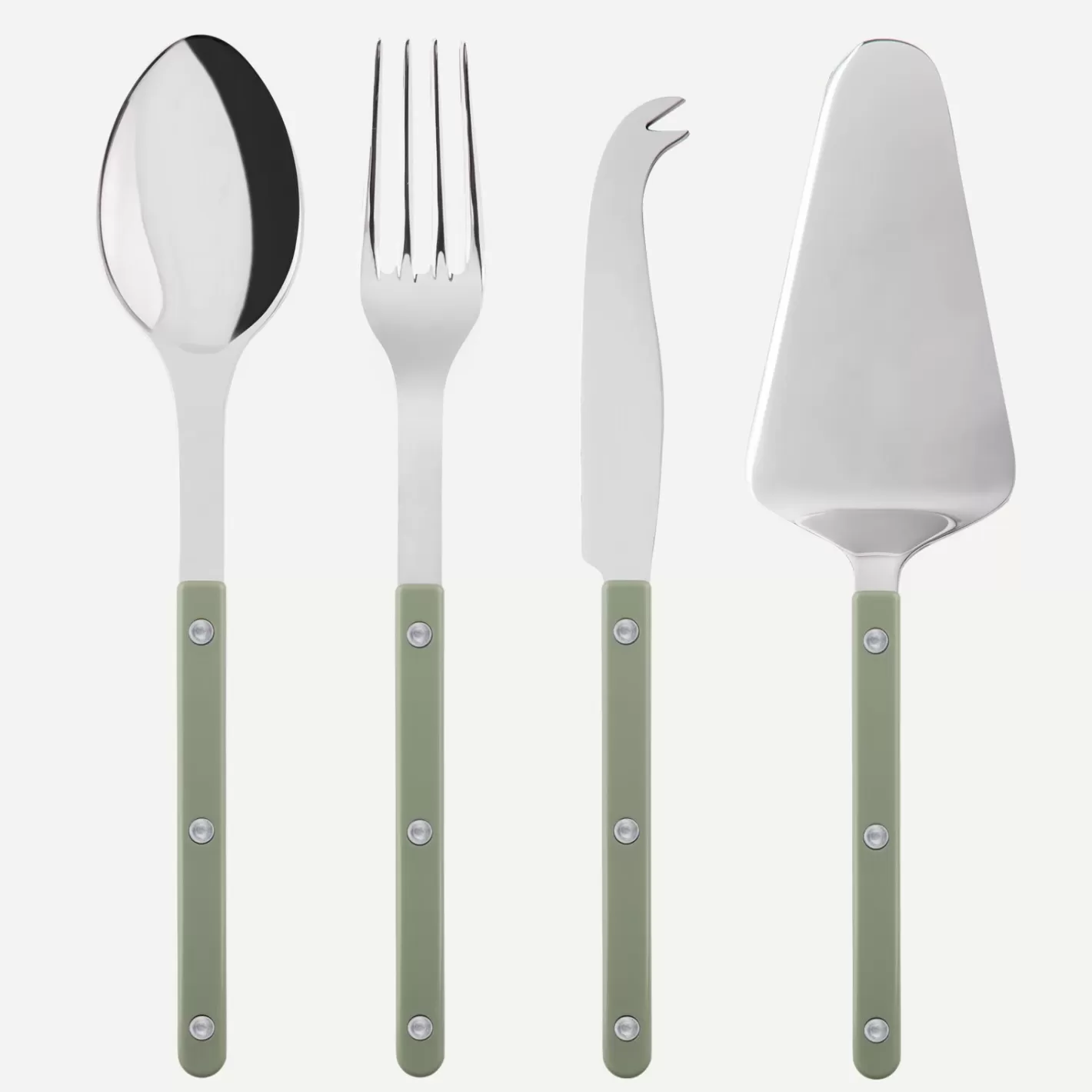 Sabre Paris Set Of 4 Must-Have Serving Pieces>Bistrot Solid, Asparagus