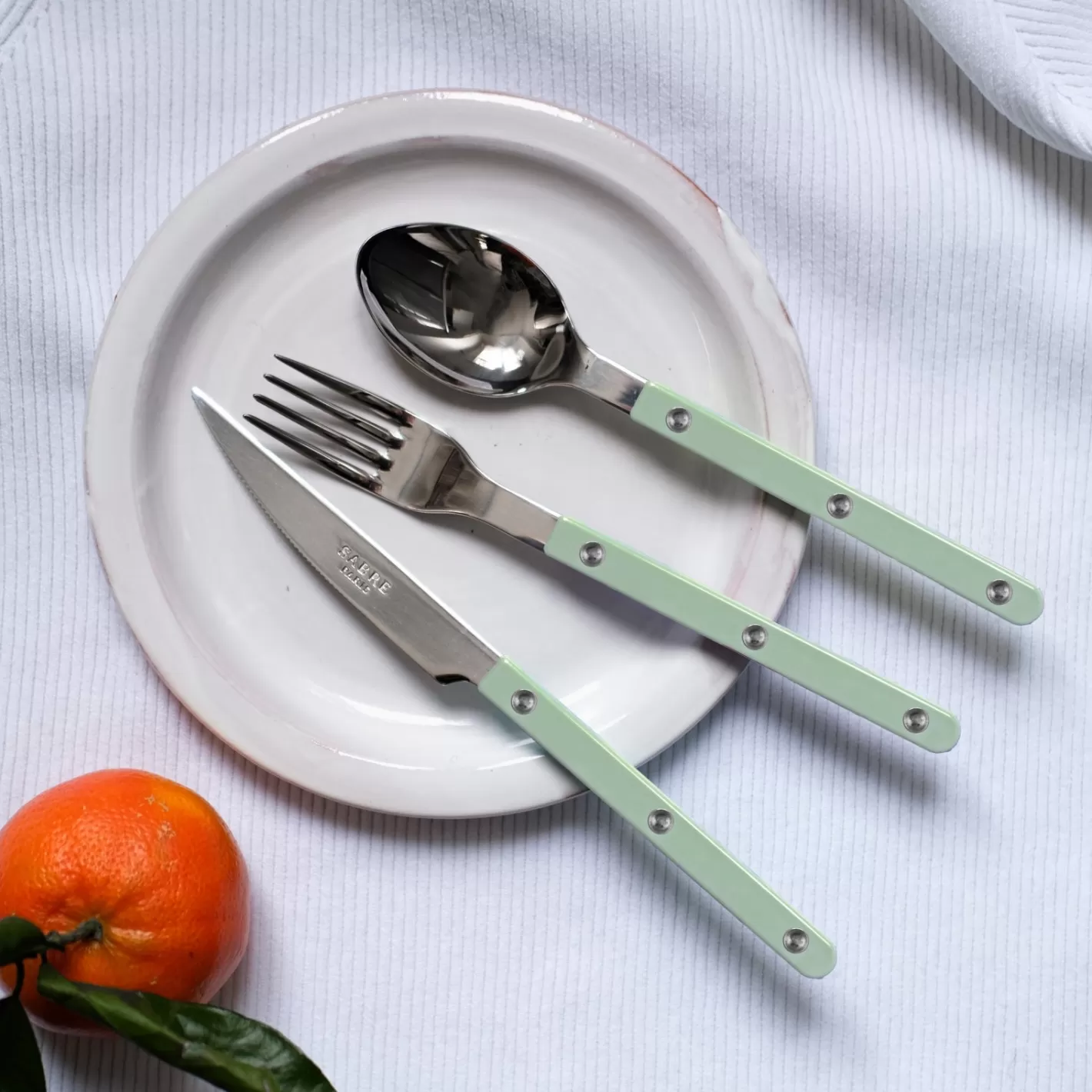 Sabre Paris Salad Fork>Bistrot Solid, Asparagus