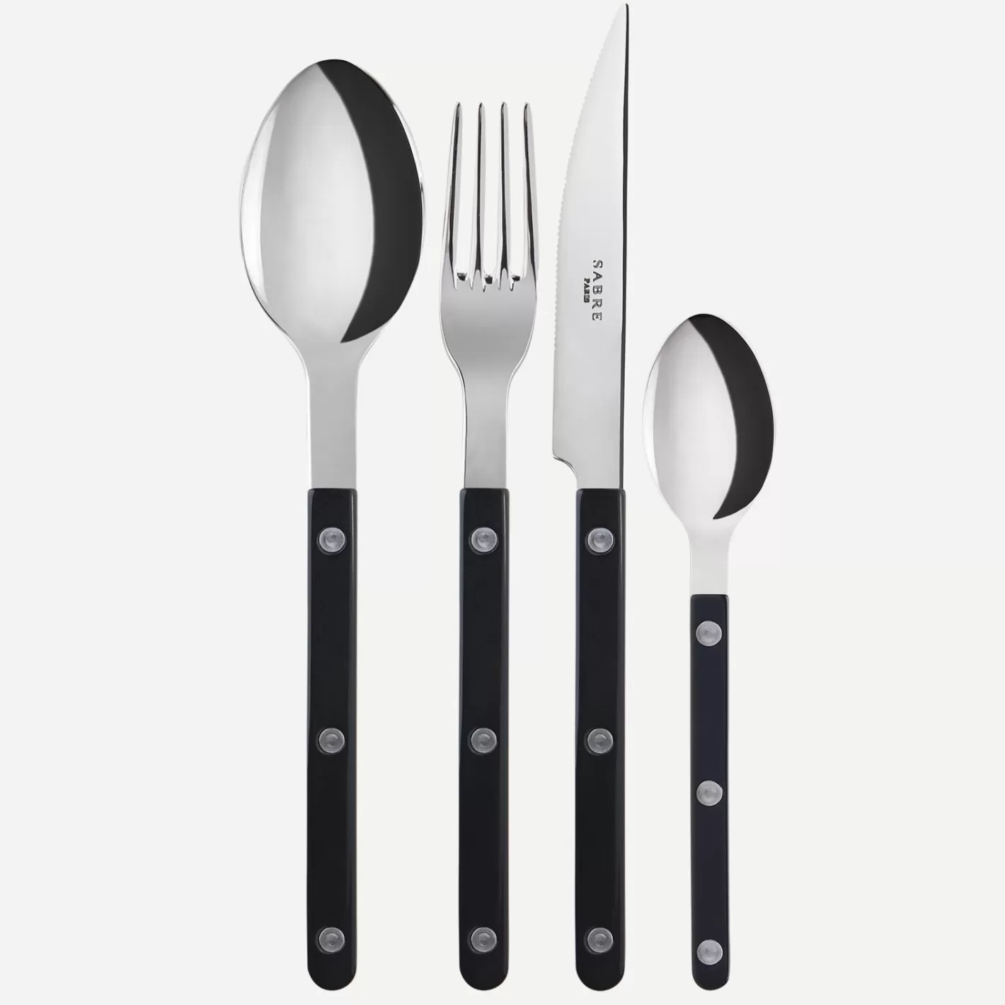 Sabre Paris Set Of 4 Pieces>Bistrot Solid, Black