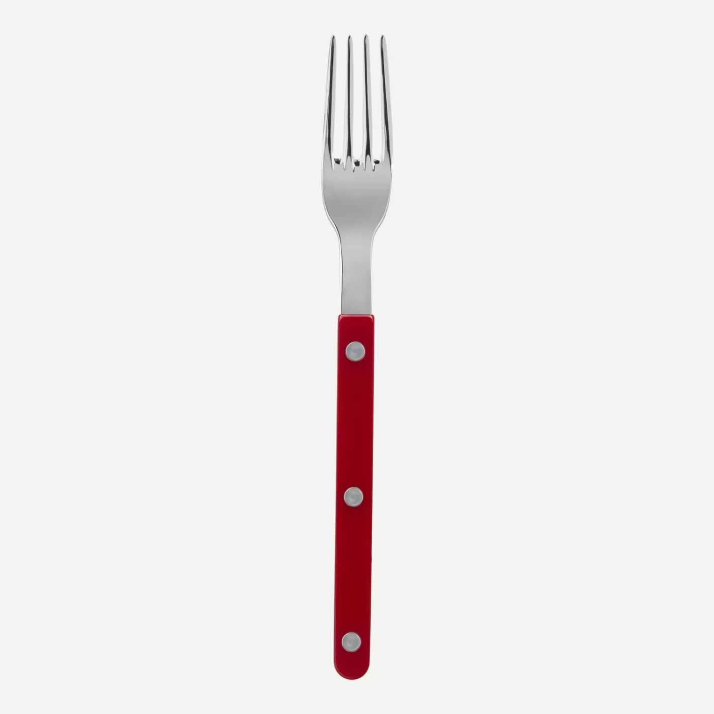 Sabre Paris Dinner Fork>Bistrot Solid, Burgundy