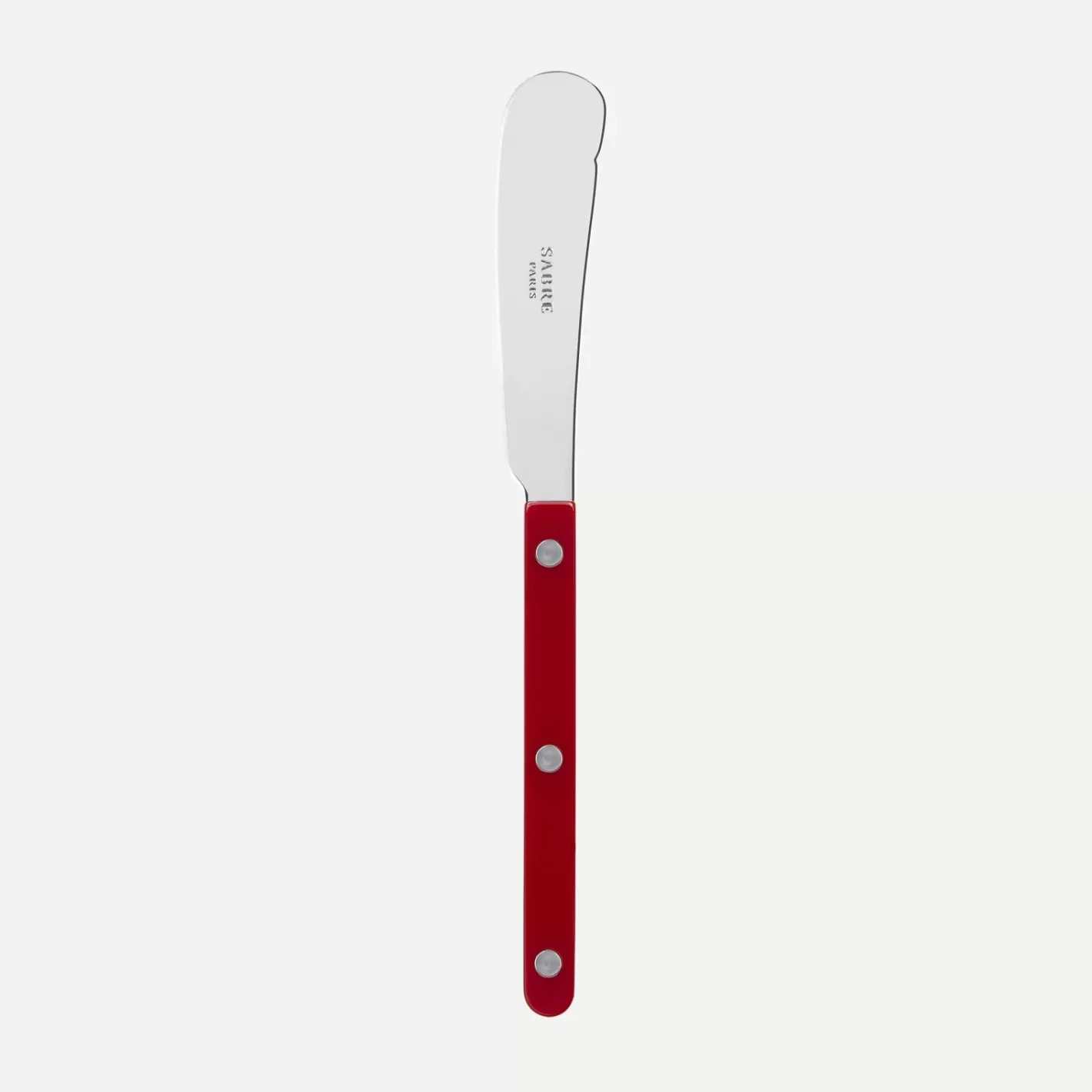 Sabre Paris Butter Knife>Bistrot Solid, Burgundy