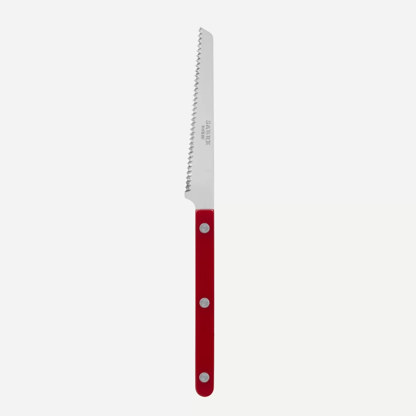 Sabre Paris Tomato Knife>Bistrot Solid, Burgundy