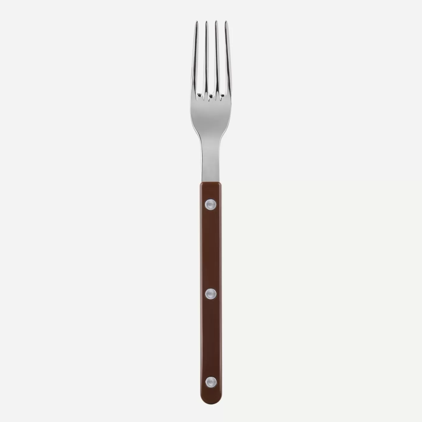 Sabre Paris Dinner Fork>Bistrot Solid, Chocolate