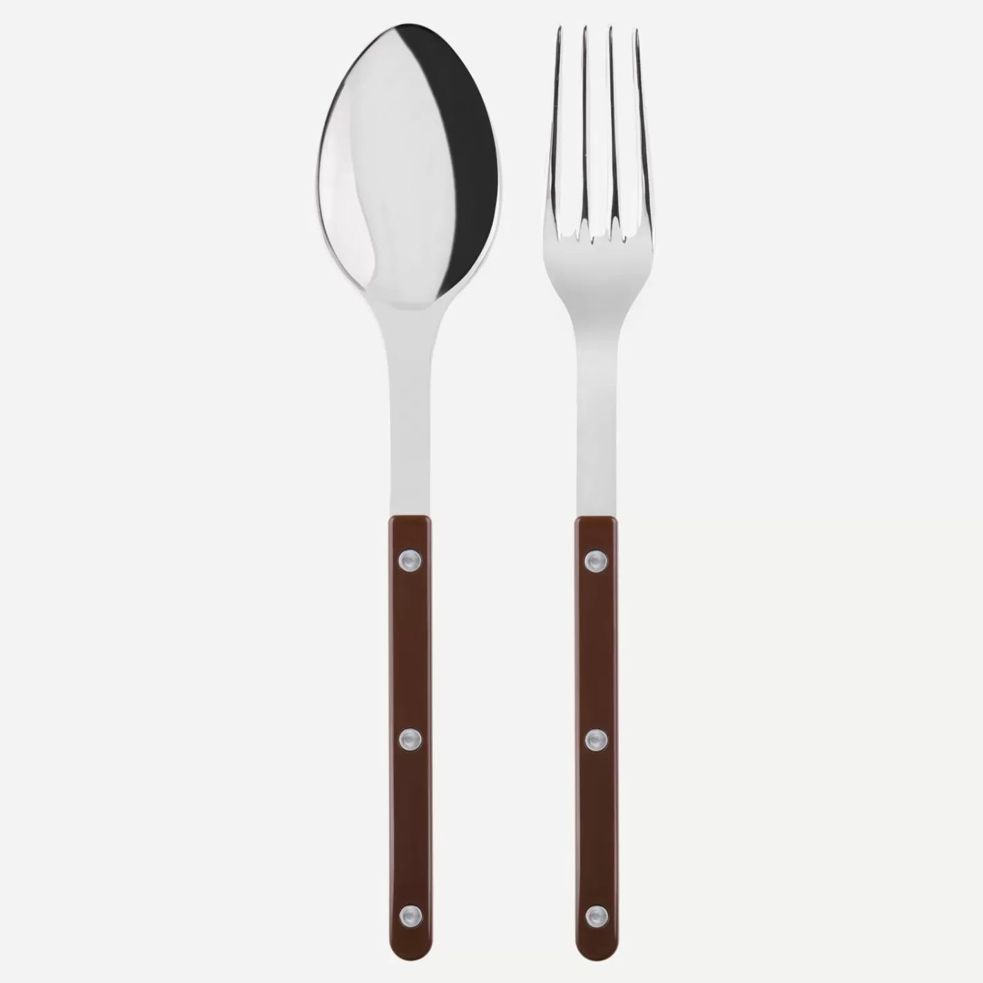 Sabre Paris Serving Set>Bistrot Solid, Chocolate