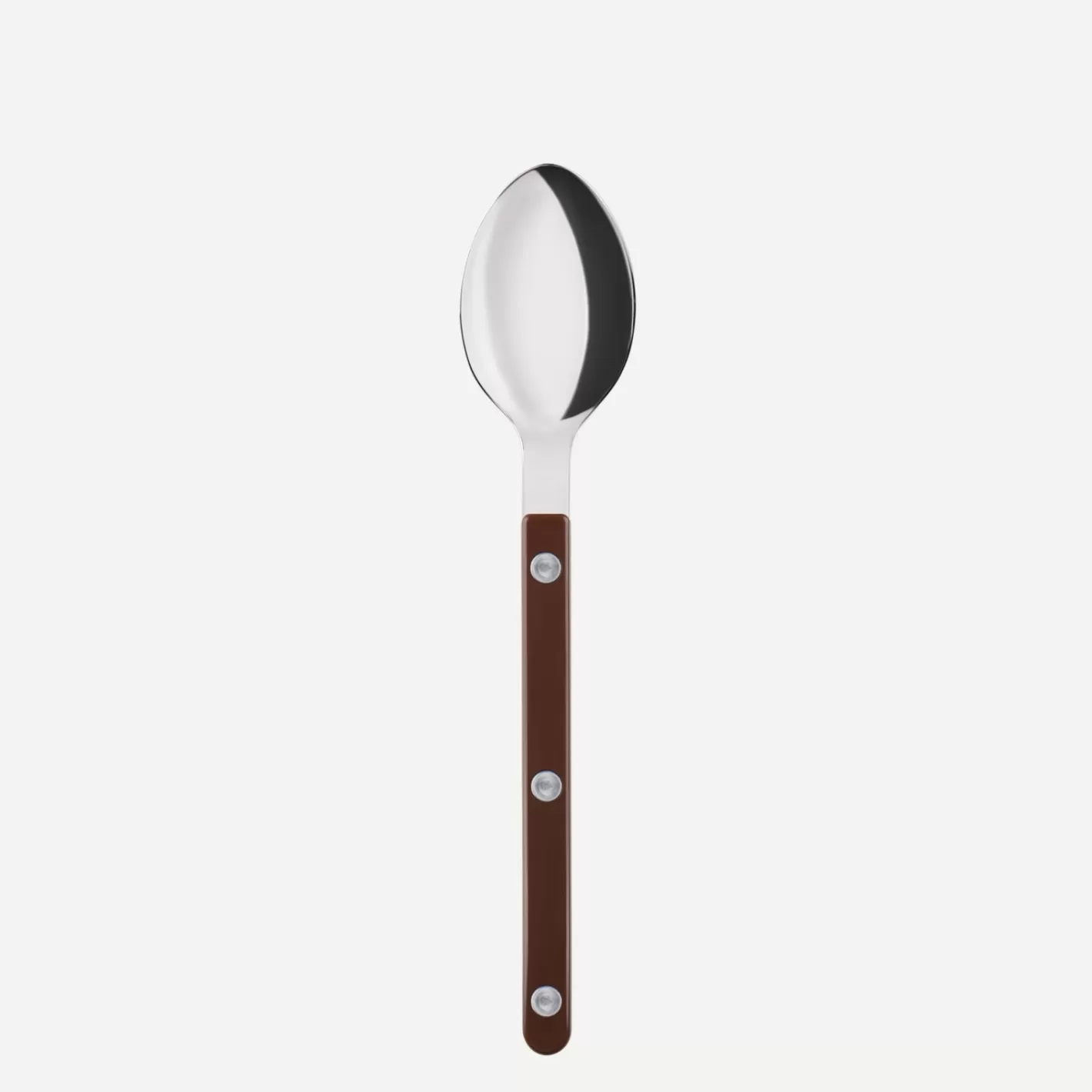 Sabre Paris Dessert Spoon>Bistrot Solid, Chocolate