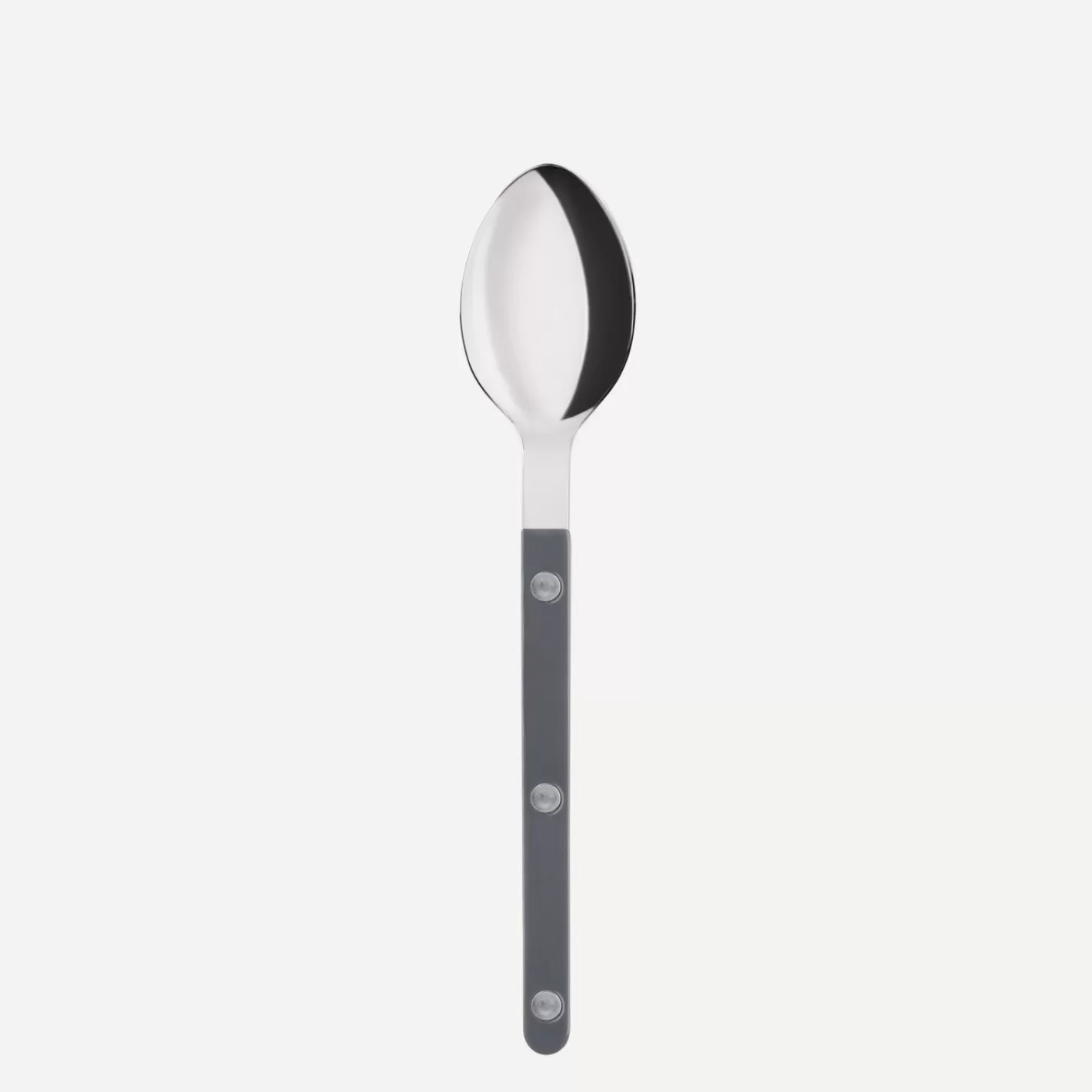 Sabre Paris Dessert Spoon>Bistrot Solid, Dark grey