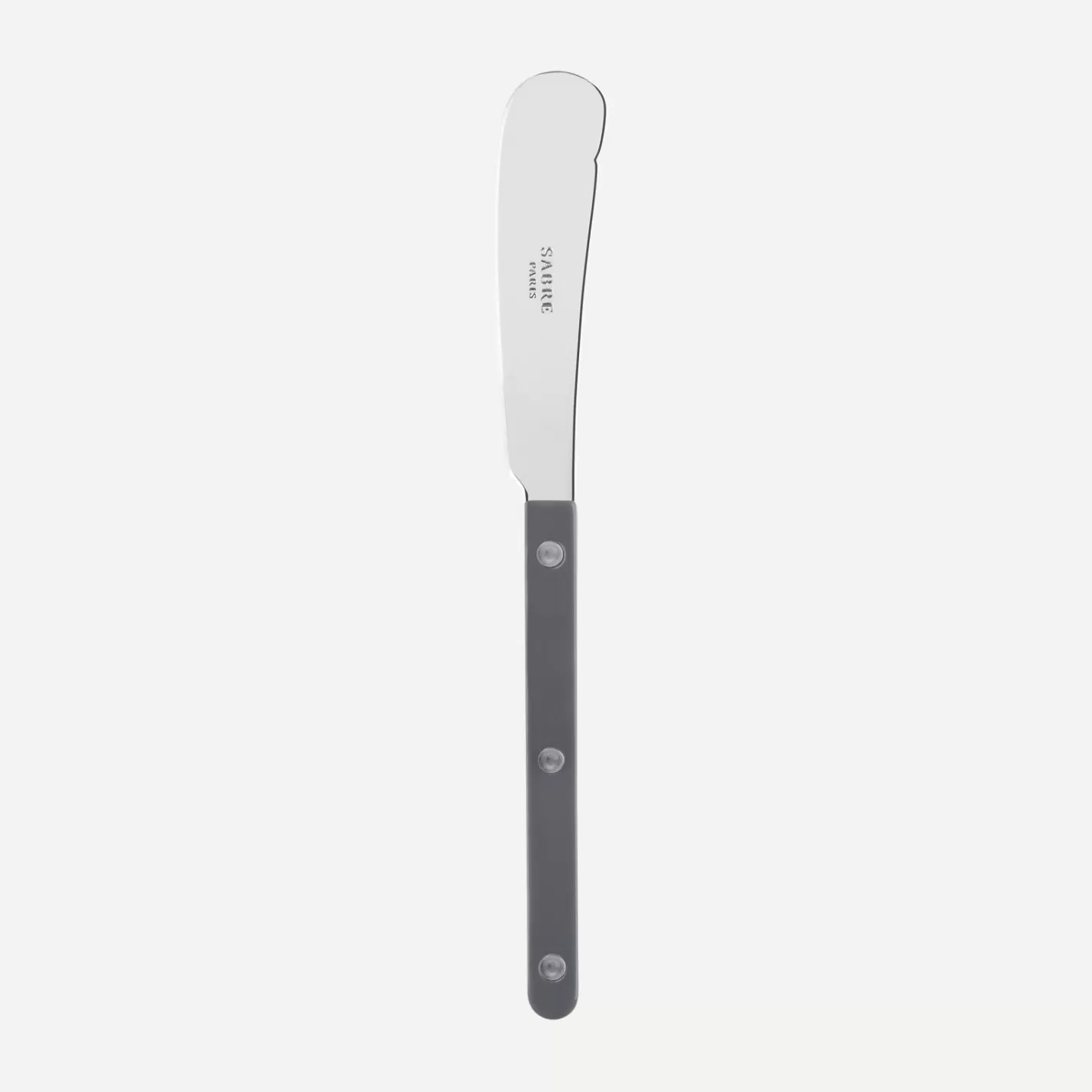 Sabre Paris Butter Knife>Bistrot Solid, Dark grey