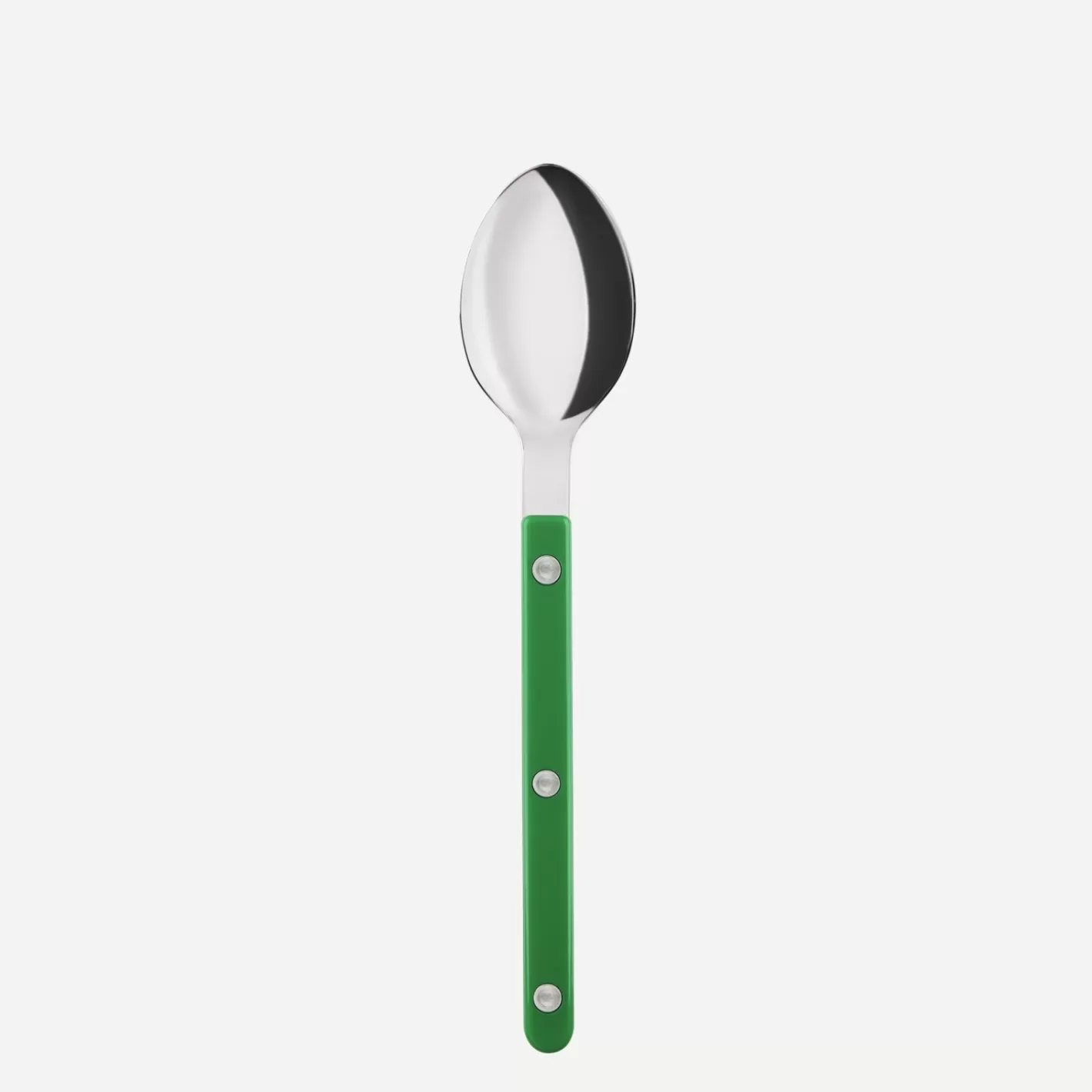 Sabre Paris Dessert Spoon>Bistrot Solid, Garden green