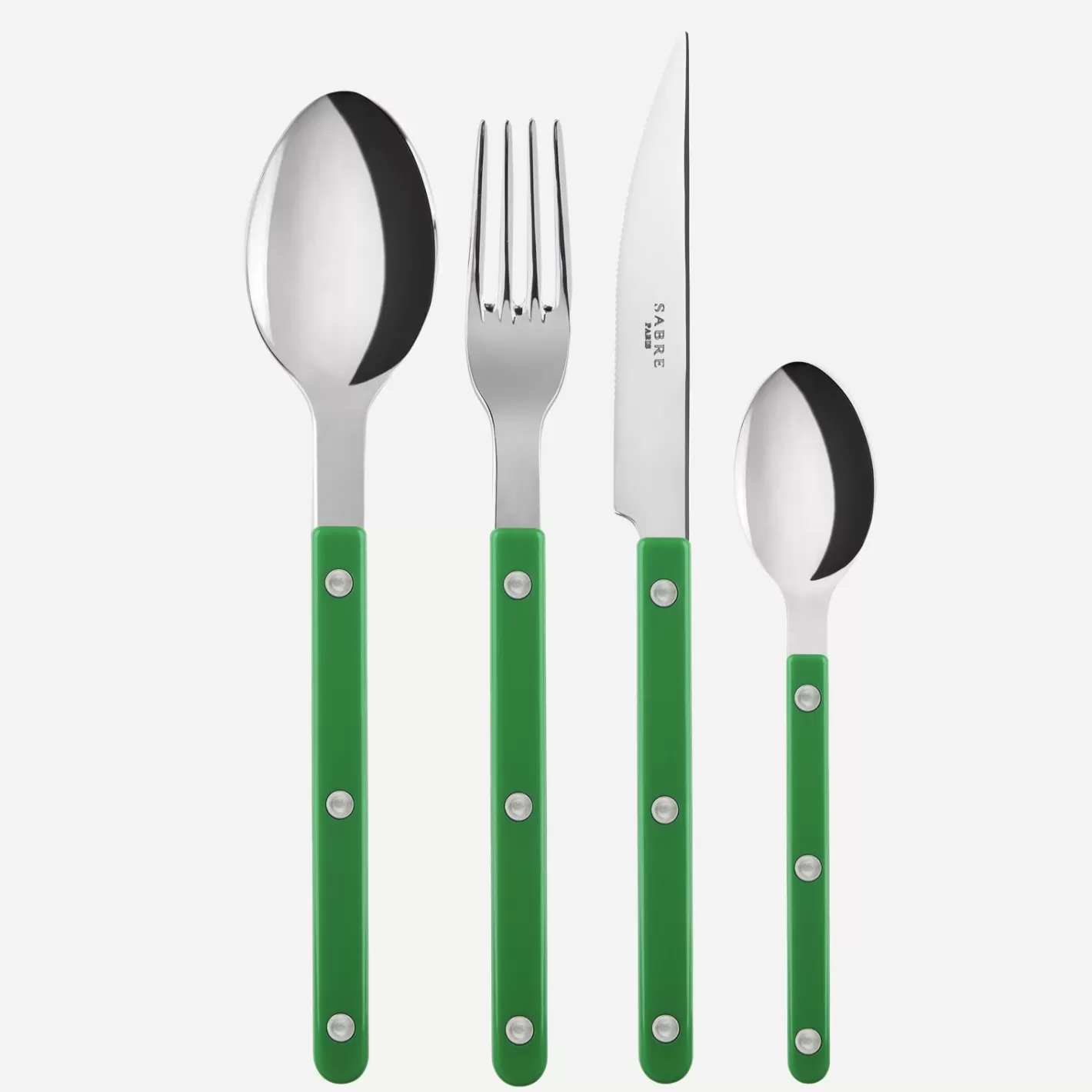 Sabre Paris Set Of 4 Pieces>Bistrot Solid, Garden green